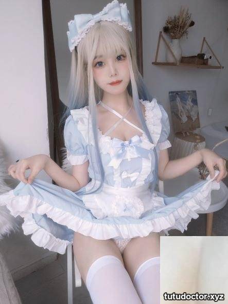 (Chinese) Honey Cat Fur – Blue baby (27P)