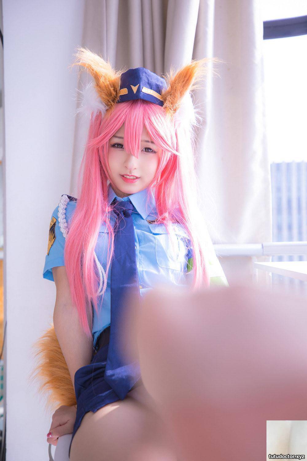 Kanamezaka Mafuyus FGO-Tamamozen 2 with white and translucent · photo 35 of 76