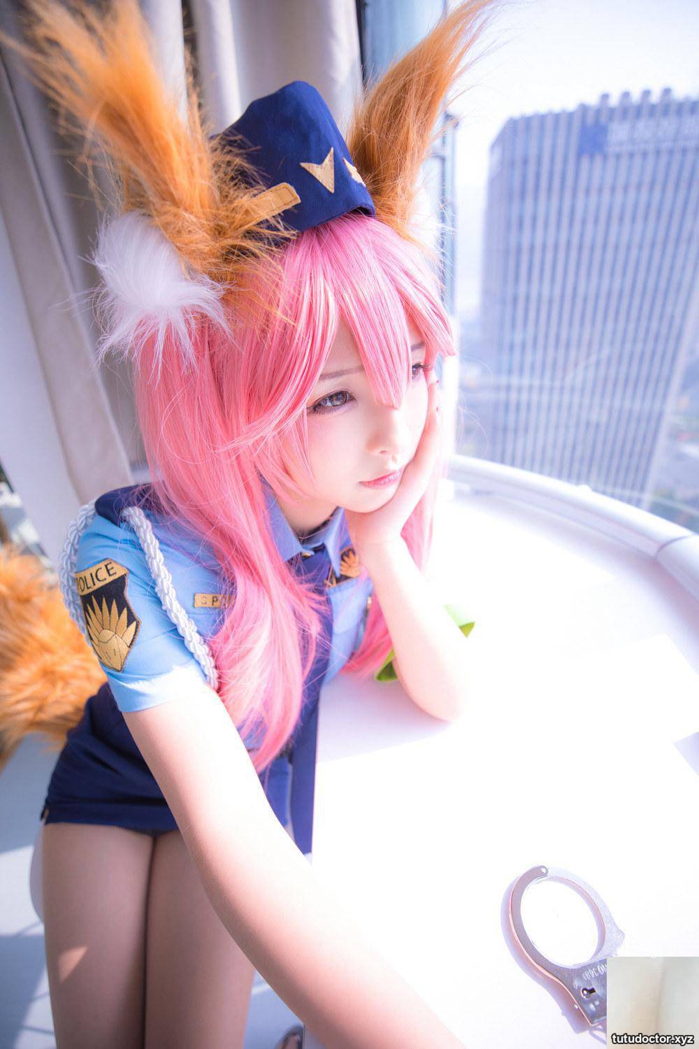 Kanamezaka Mafuyus FGO-Tamamozen 2 with white and translucent · photo 65 of 76