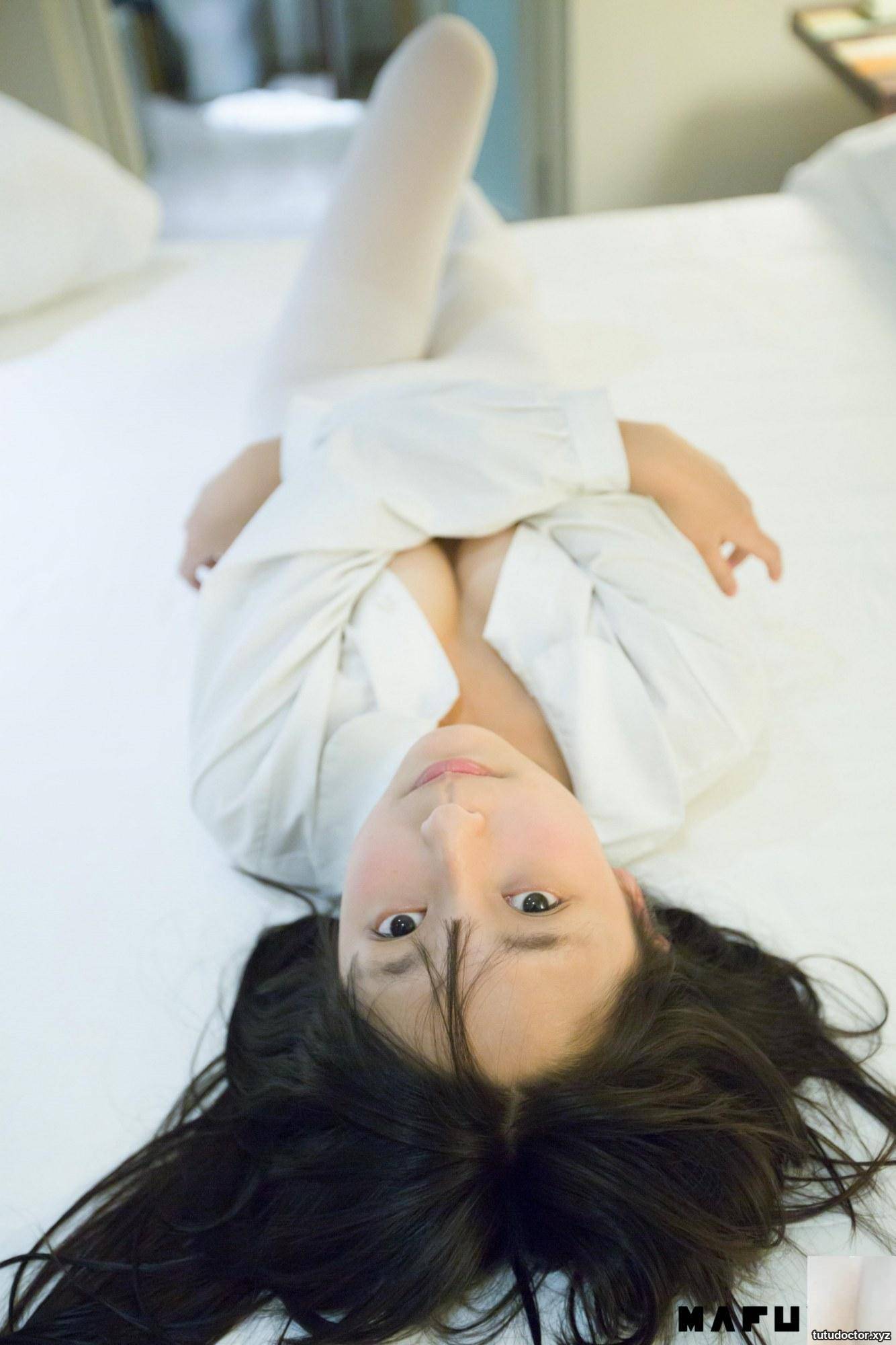 Kagakusaka Mafuyus Split Type Shikusui white pantyhose makes me · photo 3 of 48