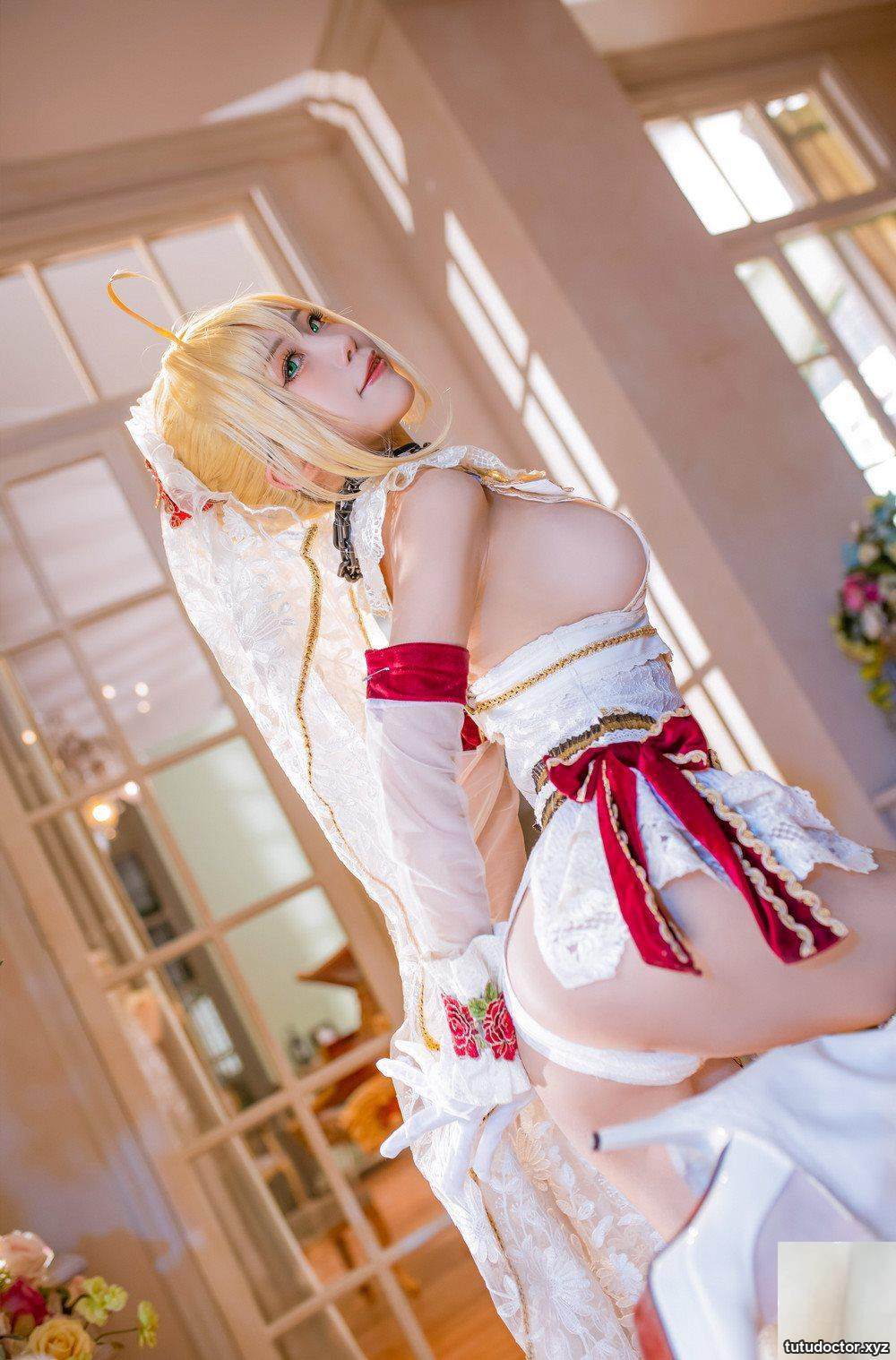 Shui Miao Aquas FGO- Nero sexy dowry side boobs for you to see · photo 6 of 35