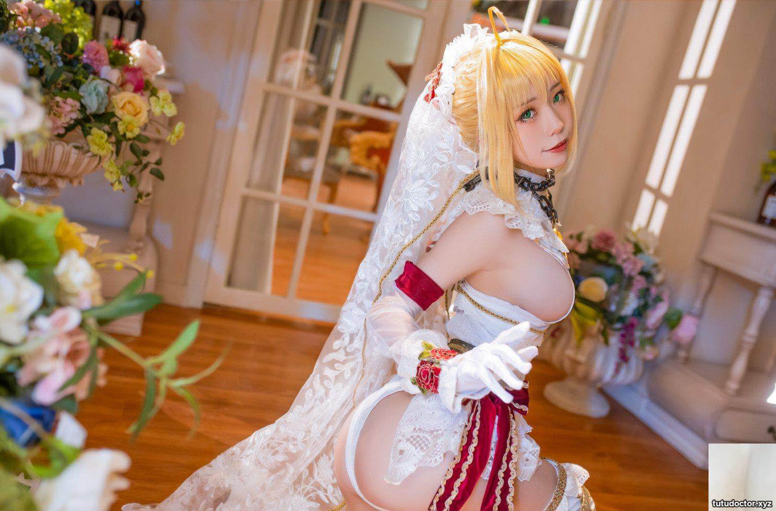 Shui Miao Aquas FGO- Nero sexy dowry side boobs for you to see · photo 10 of 35