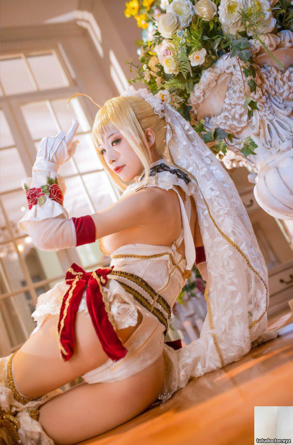 Shui Miao Aquas FGO- Nero sexy dowry side boobs for you to see · photo 20 of 35