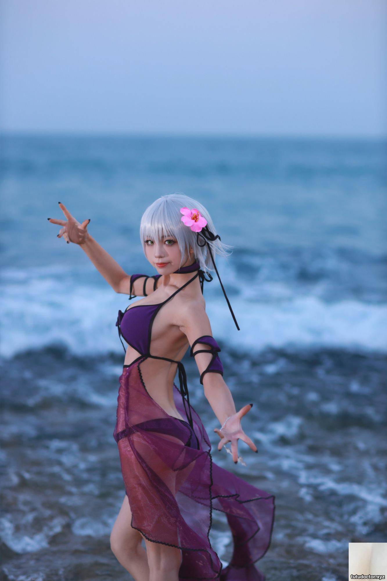 Shui MiaoAquas FGO-Black Joan of Arc sexy electric eyes burst · photo 11 of 41