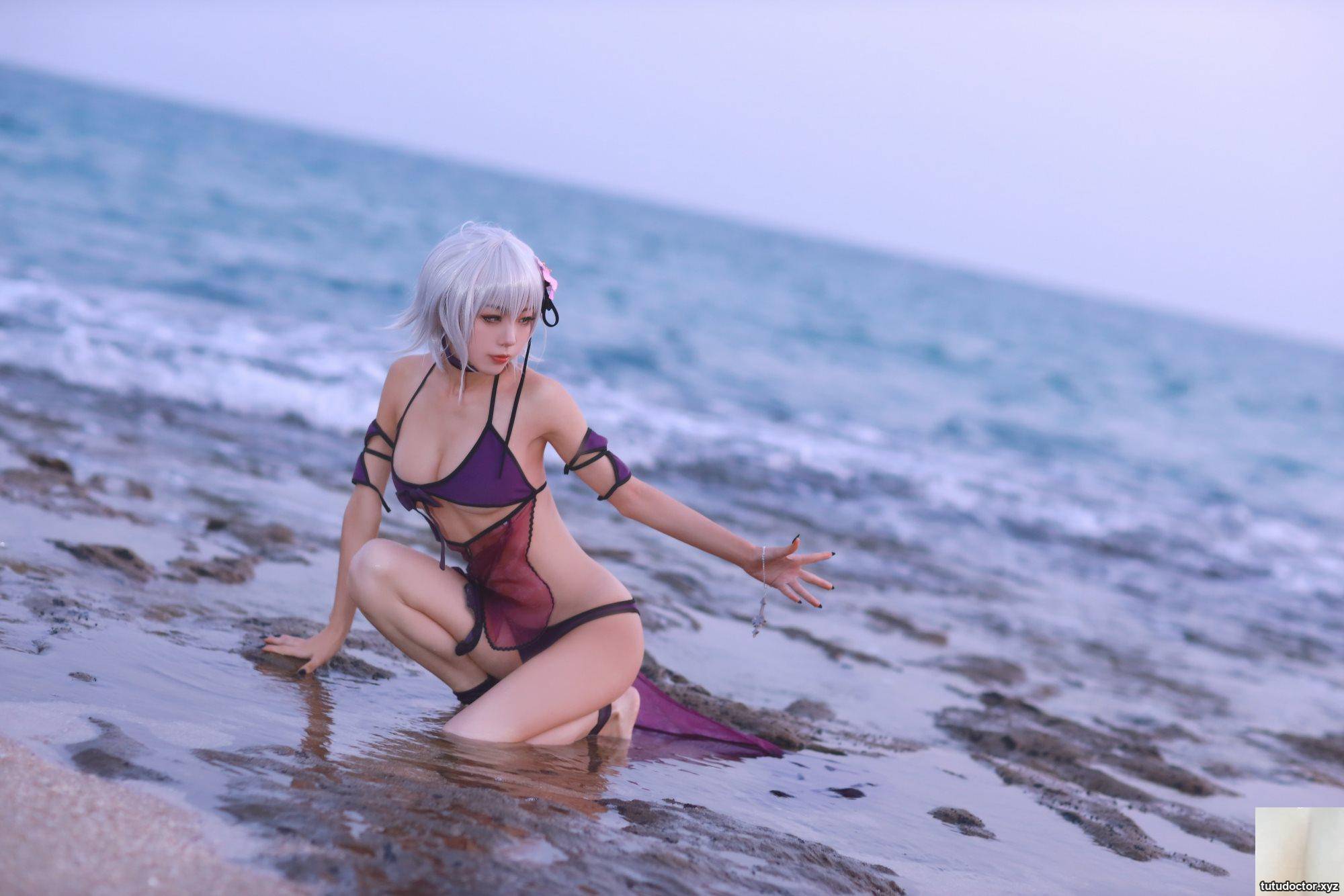 Shui MiaoAquas FGO-Black Joan of Arc sexy electric eyes burst · photo 24 of 41