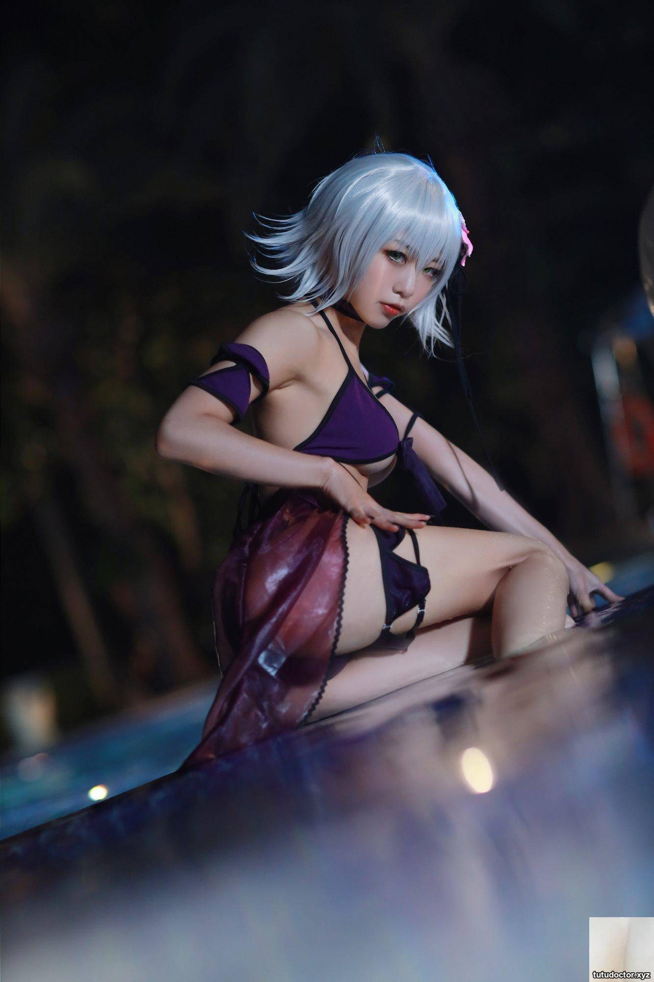Shui MiaoAquas FGO-Black Joan of Arc sexy electric eyes burst · photo 26 of 41
