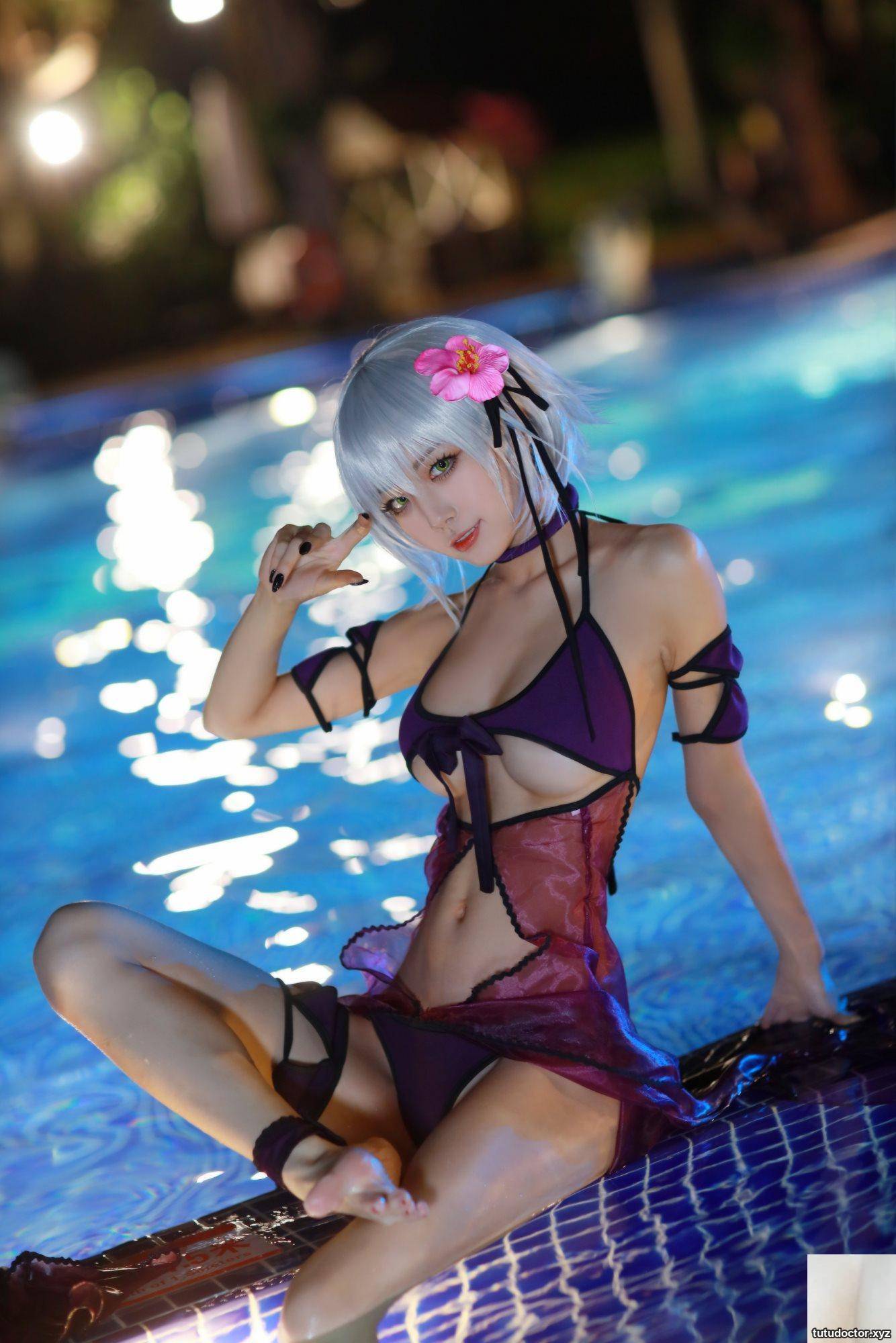 Shui MiaoAquas FGO-Black Joan of Arc sexy electric eyes burst · photo 27 of 41