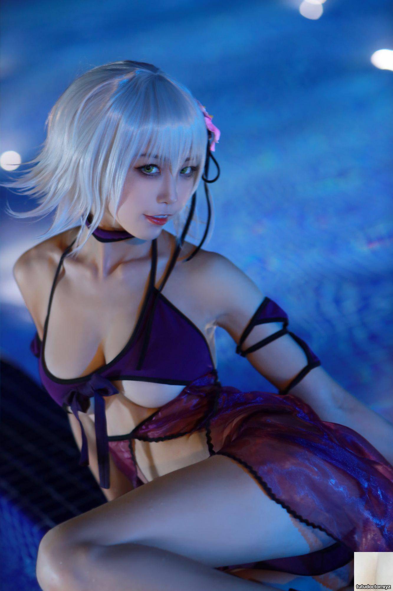 Shui MiaoAquas FGO-Black Joan of Arc sexy electric eyes burst · photo 28 of 41