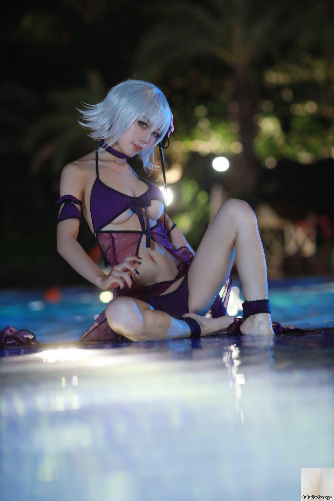 Shui MiaoAquas FGO-Black Joan of Arc sexy electric eyes burst · photo 31 of 41