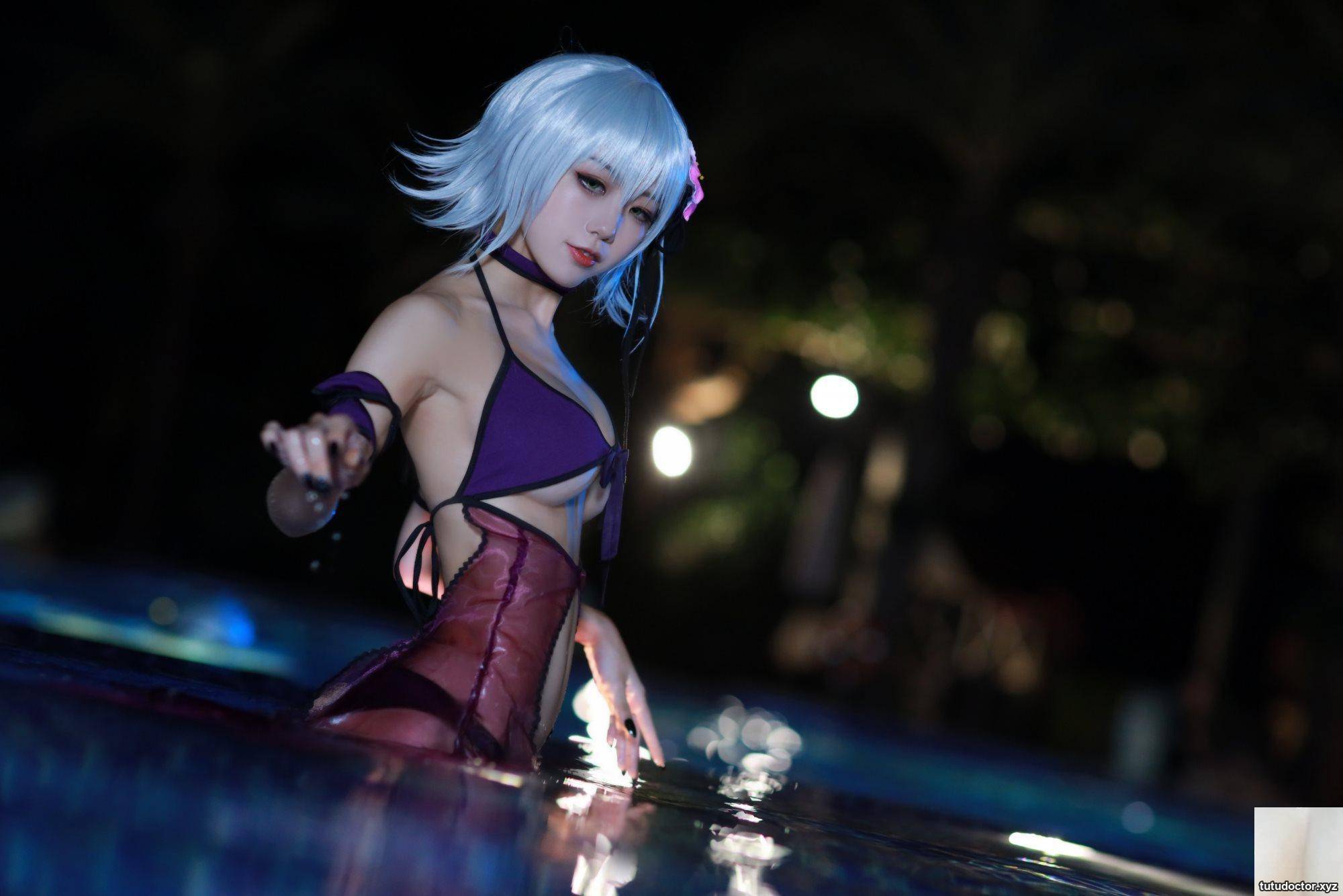 Shui MiaoAquas FGO-Black Joan of Arc sexy electric eyes burst · photo 32 of 41