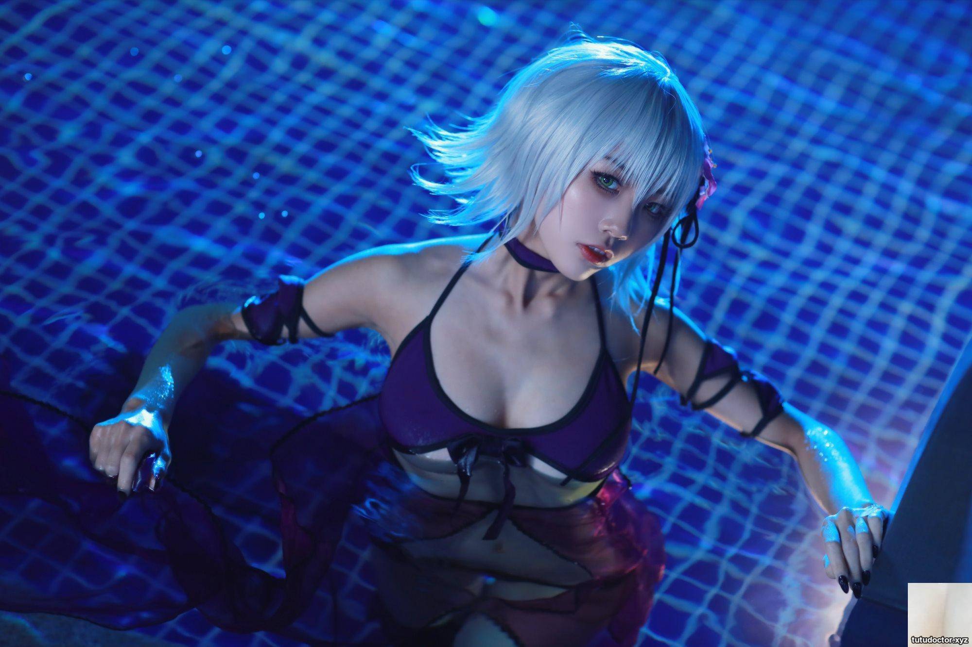 Shui MiaoAquas FGO-Black Joan of Arc sexy electric eyes burst · photo 34 of 41
