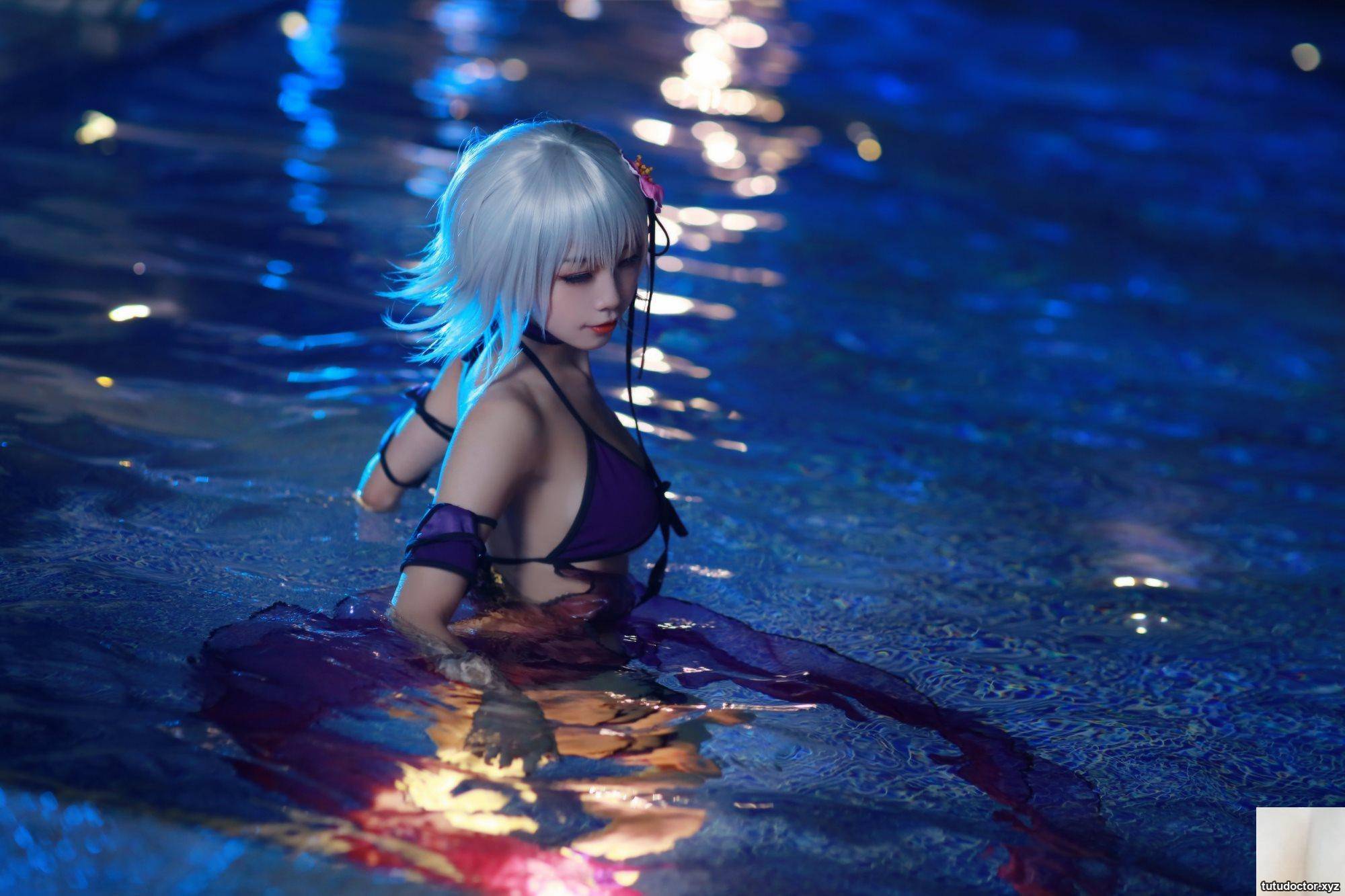 Shui MiaoAquas FGO-Black Joan of Arc sexy electric eyes burst · photo 36 of 41