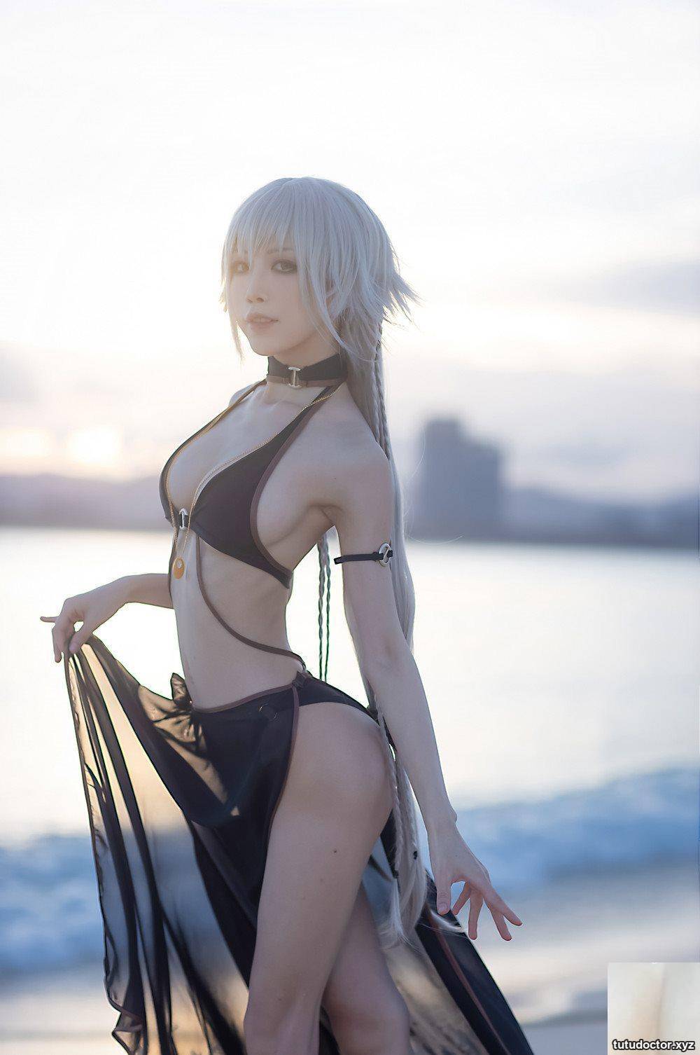Shui MiaoAquas FGO-Black Joan of Arc sexy electric eyes burst · photo 38 of 41