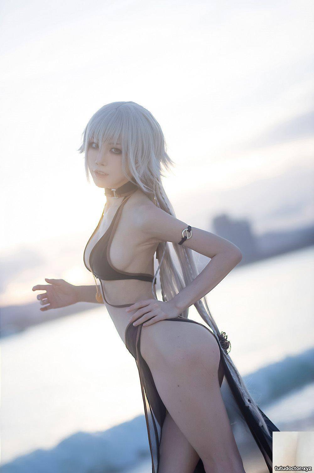 Shui MiaoAquas FGO-Black Joan of Arc sexy electric eyes burst · photo 39 of 41