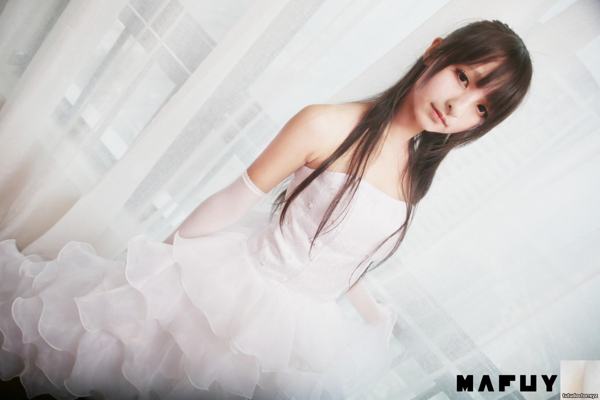Kagakusaka Mafuyus White Wedding Dress girlish temperament in · photo 12 of 71