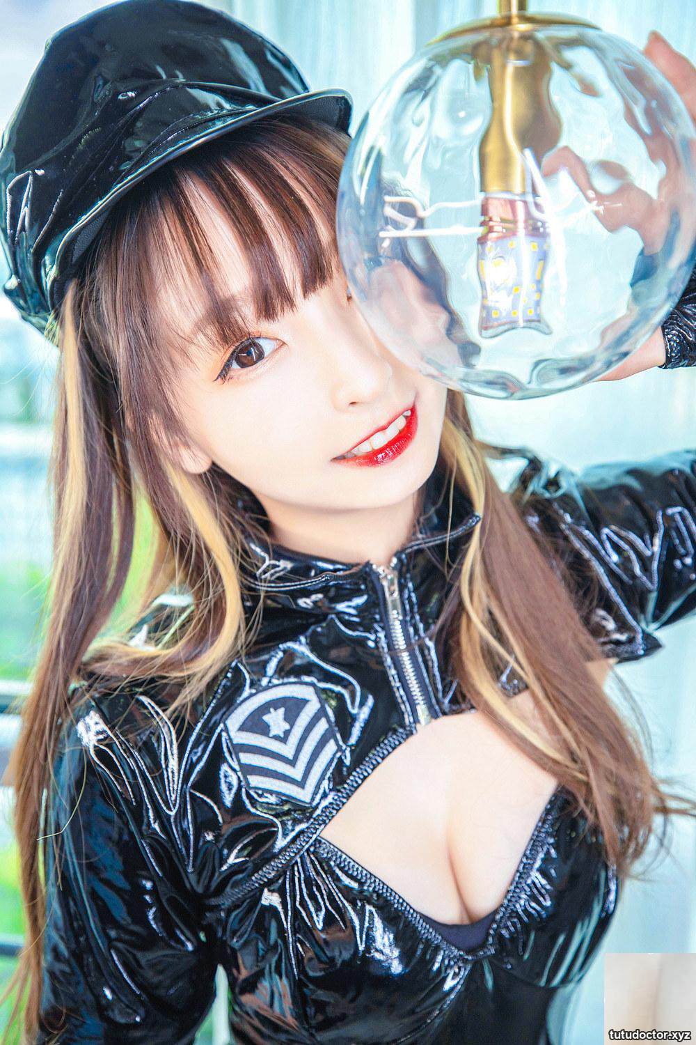 Kamikazaka Mafuyus Sexy Police Officer 2 fishnet stockings and · photo 45 of 76