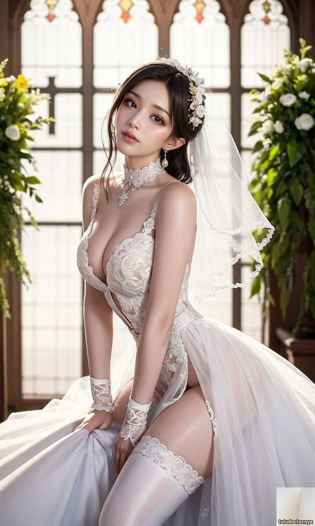 Pure white wedding dress · photo 3 of 50