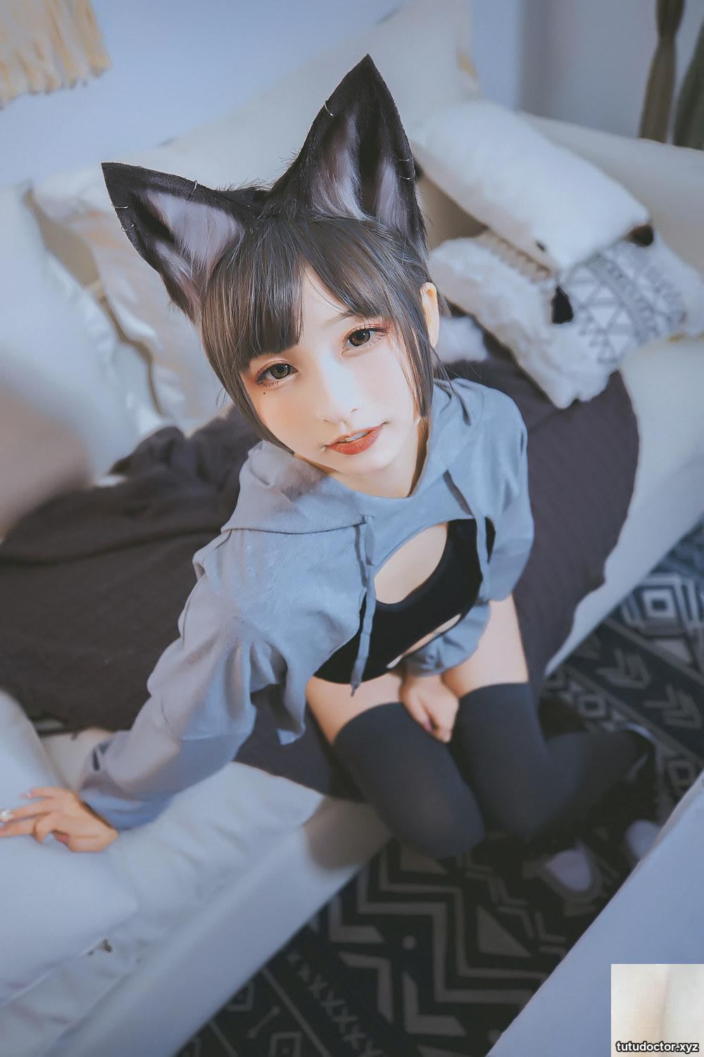 Mafuyu Kagurazaka《Black Wolf Sister》 Harmless Manic Hidemi Waist · photo 2 of 66