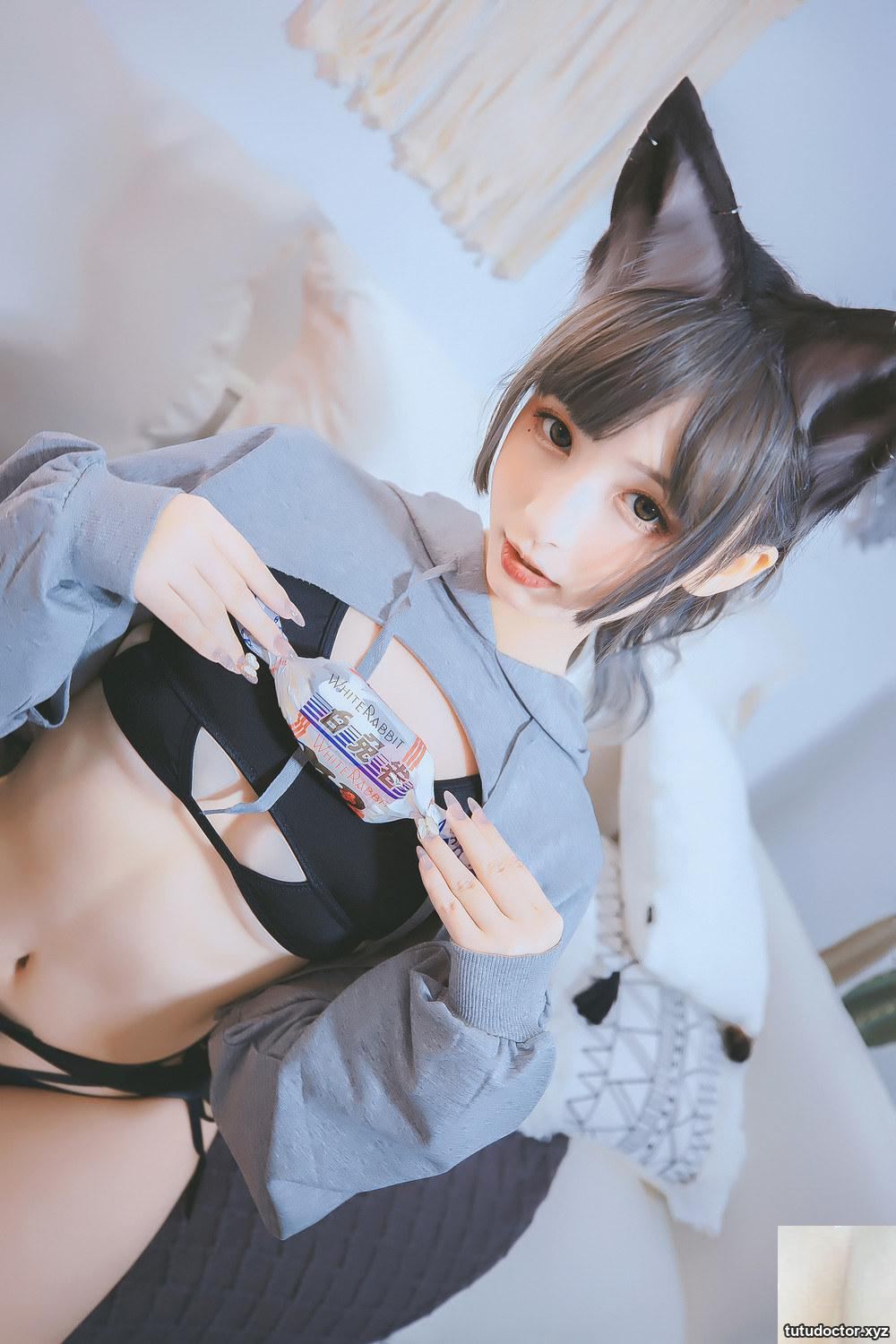 Mafuyu Kagurazaka《Black Wolf Sister》 Harmless Manic Hidemi Waist · photo 4 of 66