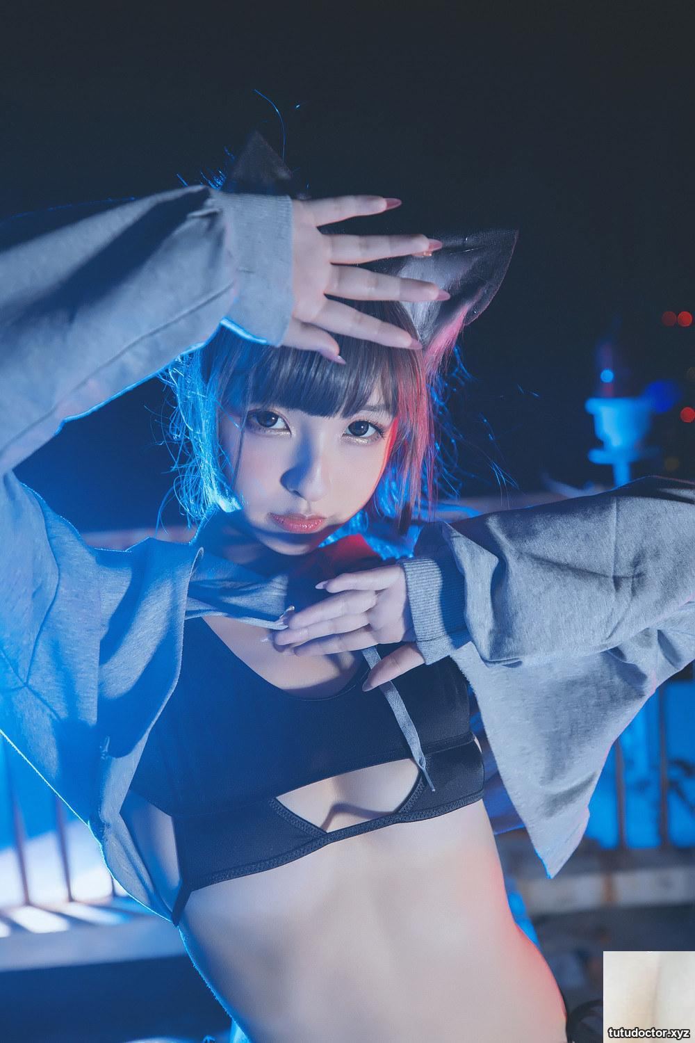 Mafuyu Kagurazaka《Black Wolf Sister》 Harmless Manic Hidemi Waist · photo 18 of 66