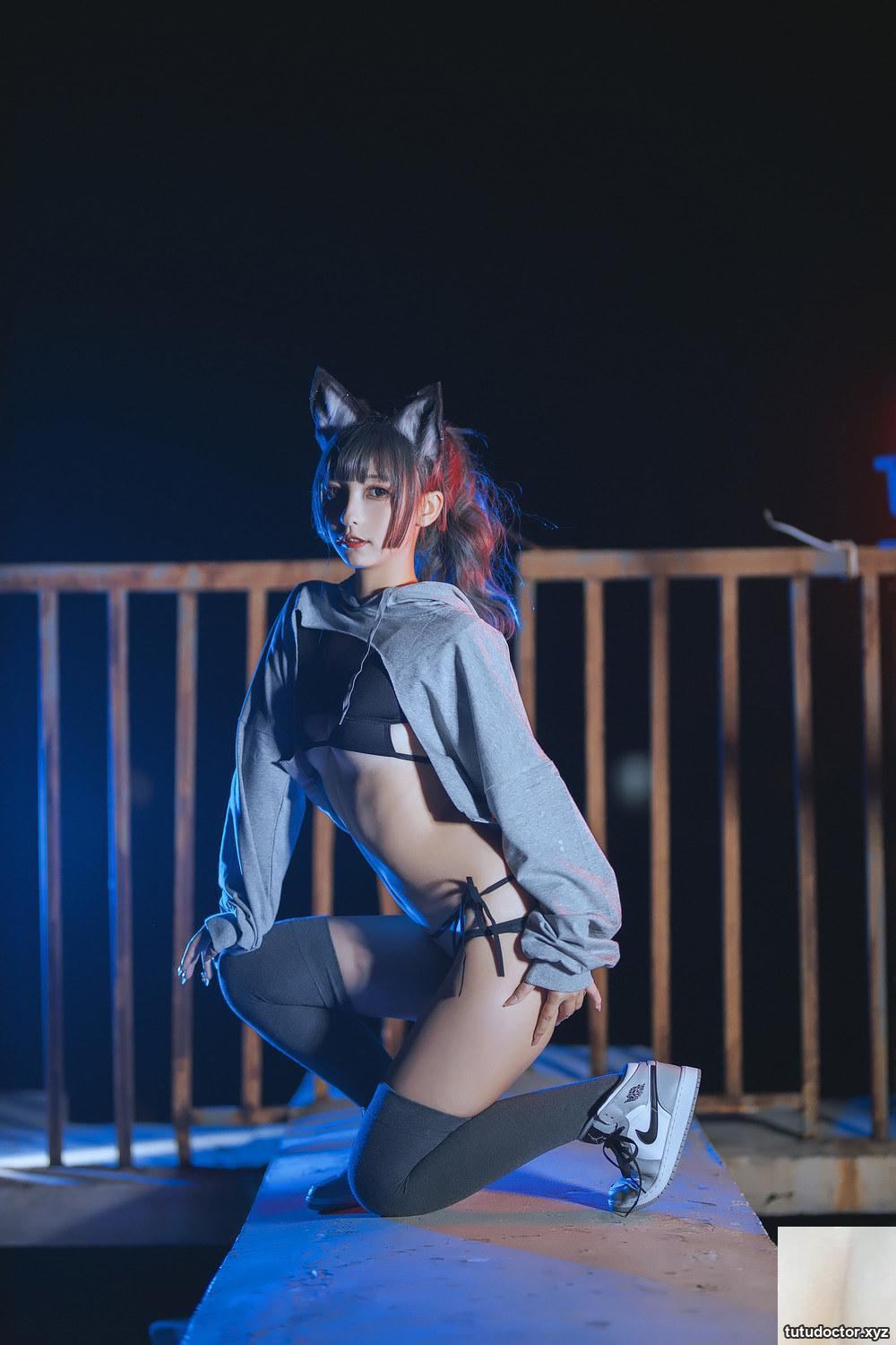 Mafuyu Kagurazaka《Black Wolf Sister》 Harmless Manic Hidemi Waist · photo 20 of 66
