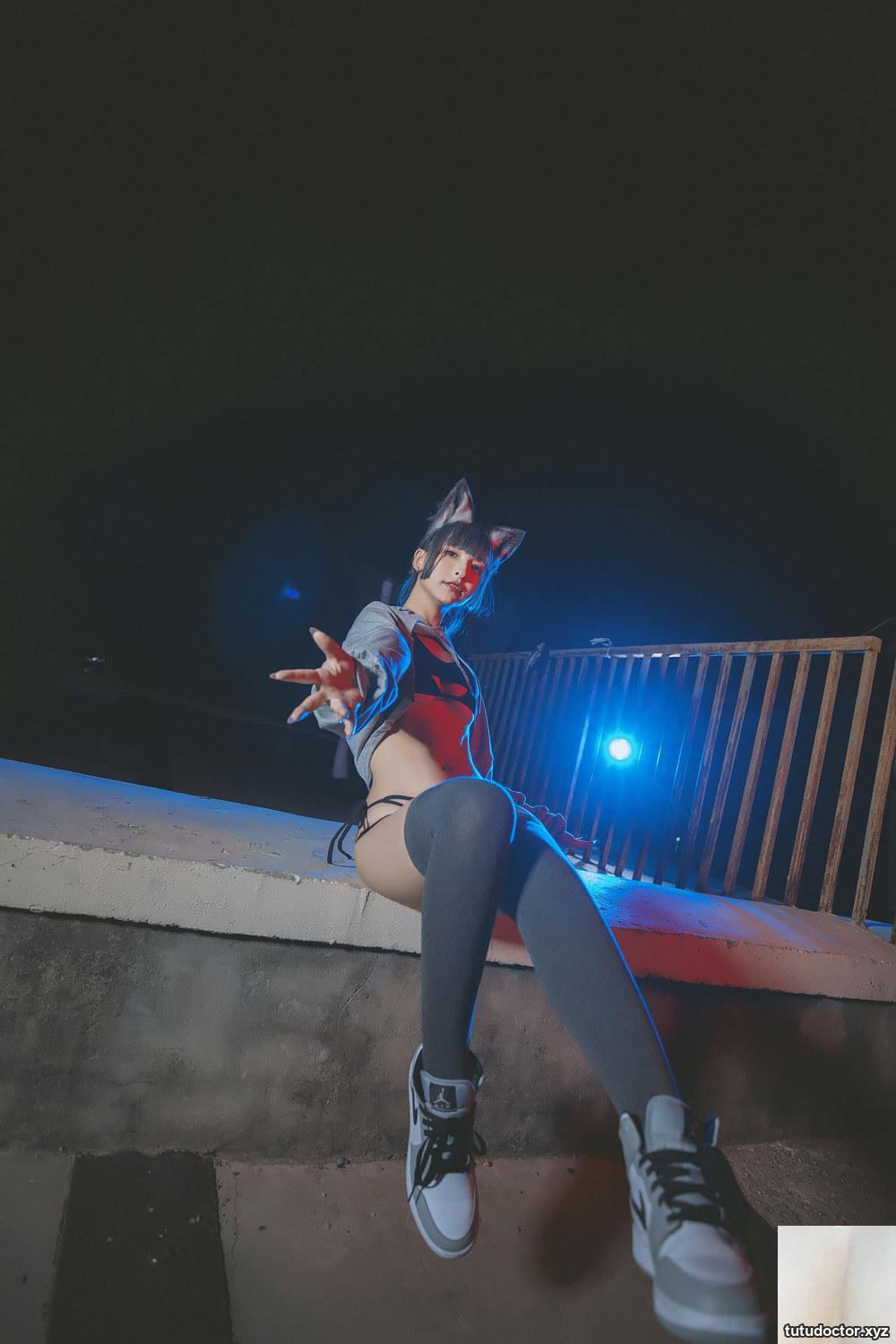 Mafuyu Kagurazaka《Black Wolf Sister》 Harmless Manic Hidemi Waist · photo 30 of 66