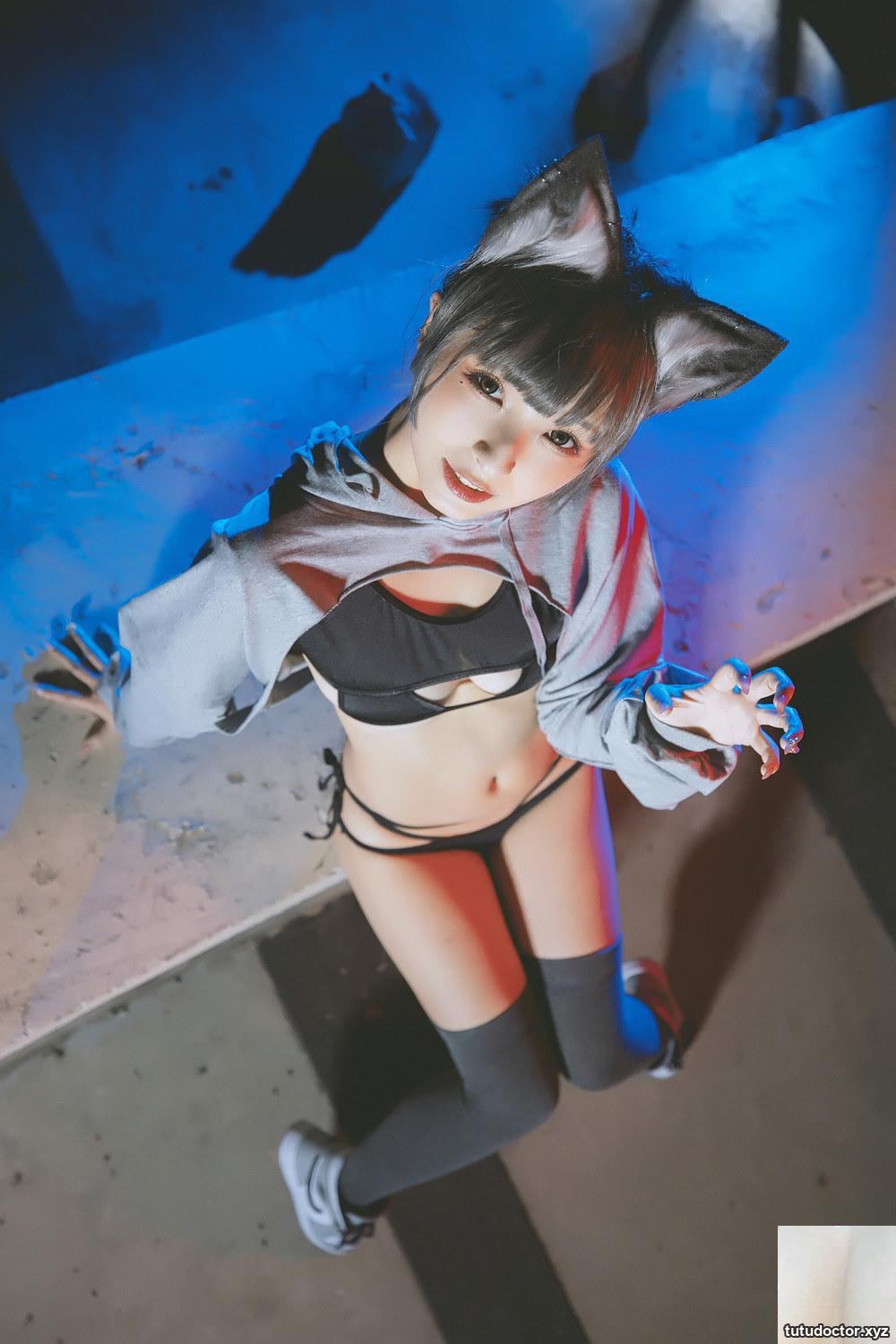 Mafuyu Kagurazaka《Black Wolf Sister》 Harmless Manic Hidemi Waist · photo 31 of 66