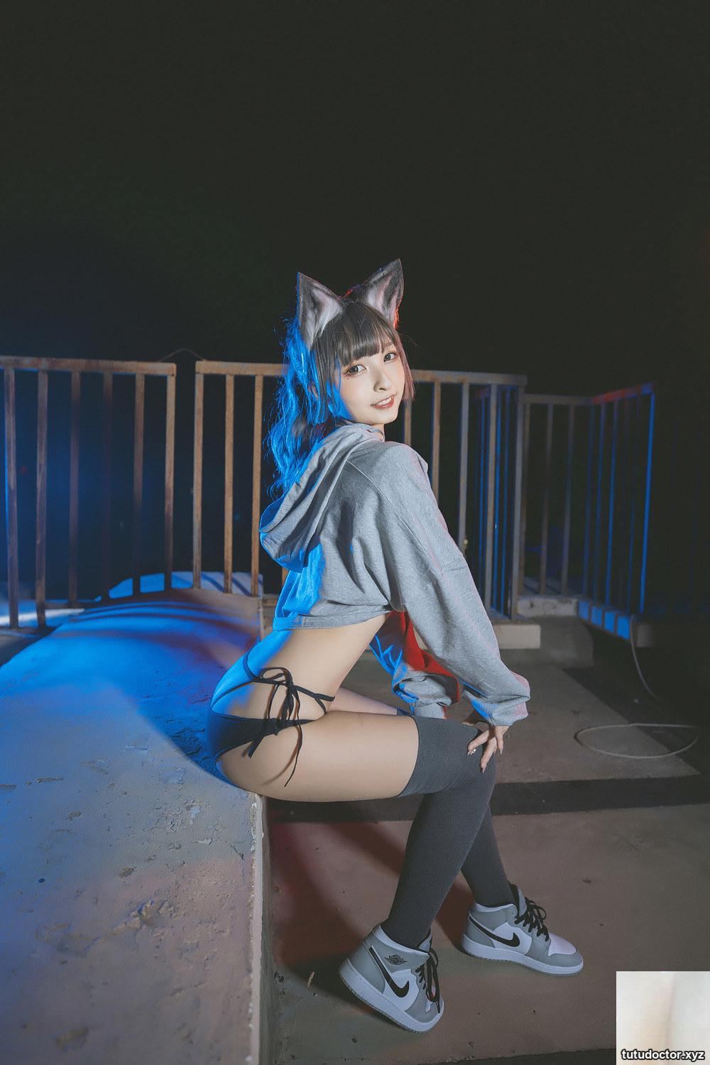 Mafuyu Kagurazaka《Black Wolf Sister》 Harmless Manic Hidemi Waist · photo 32 of 66