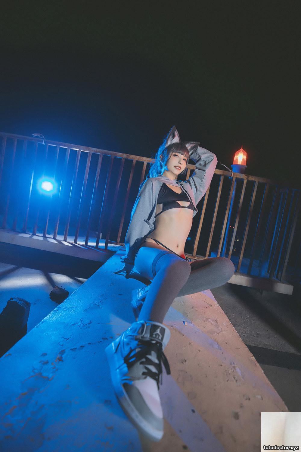 Mafuyu Kagurazaka《Black Wolf Sister》 Harmless Manic Hidemi Waist · photo 47 of 66