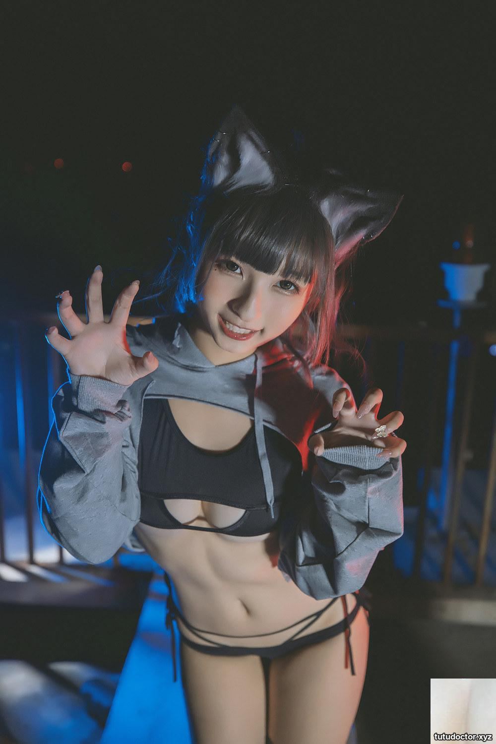 Mafuyu Kagurazaka《Black Wolf Sister》 Harmless Manic Hidemi Waist · photo 60 of 66