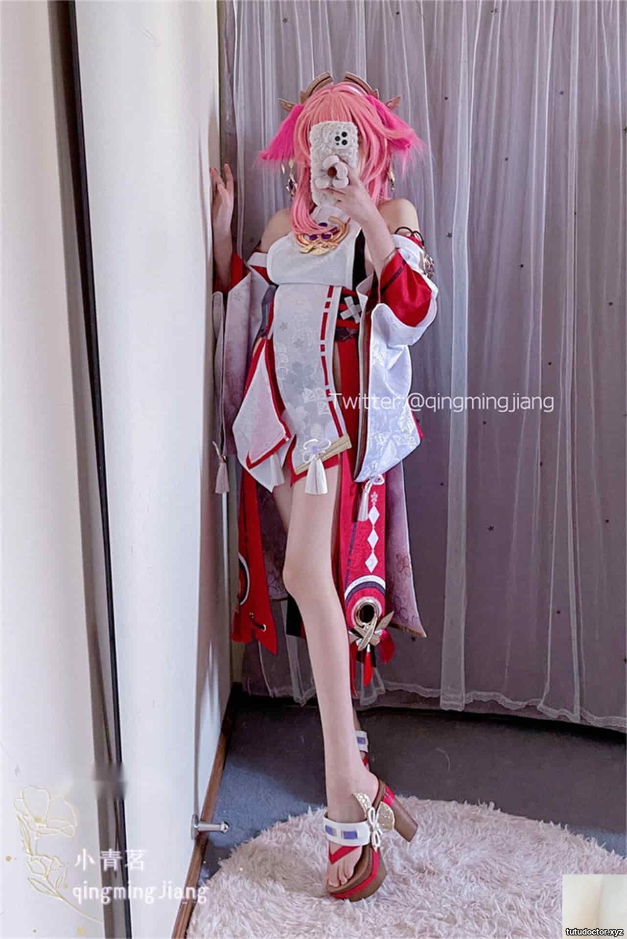 Special new star Amiku Ko Aomai exquisite new work – Yae Miko · photo 2 of 43