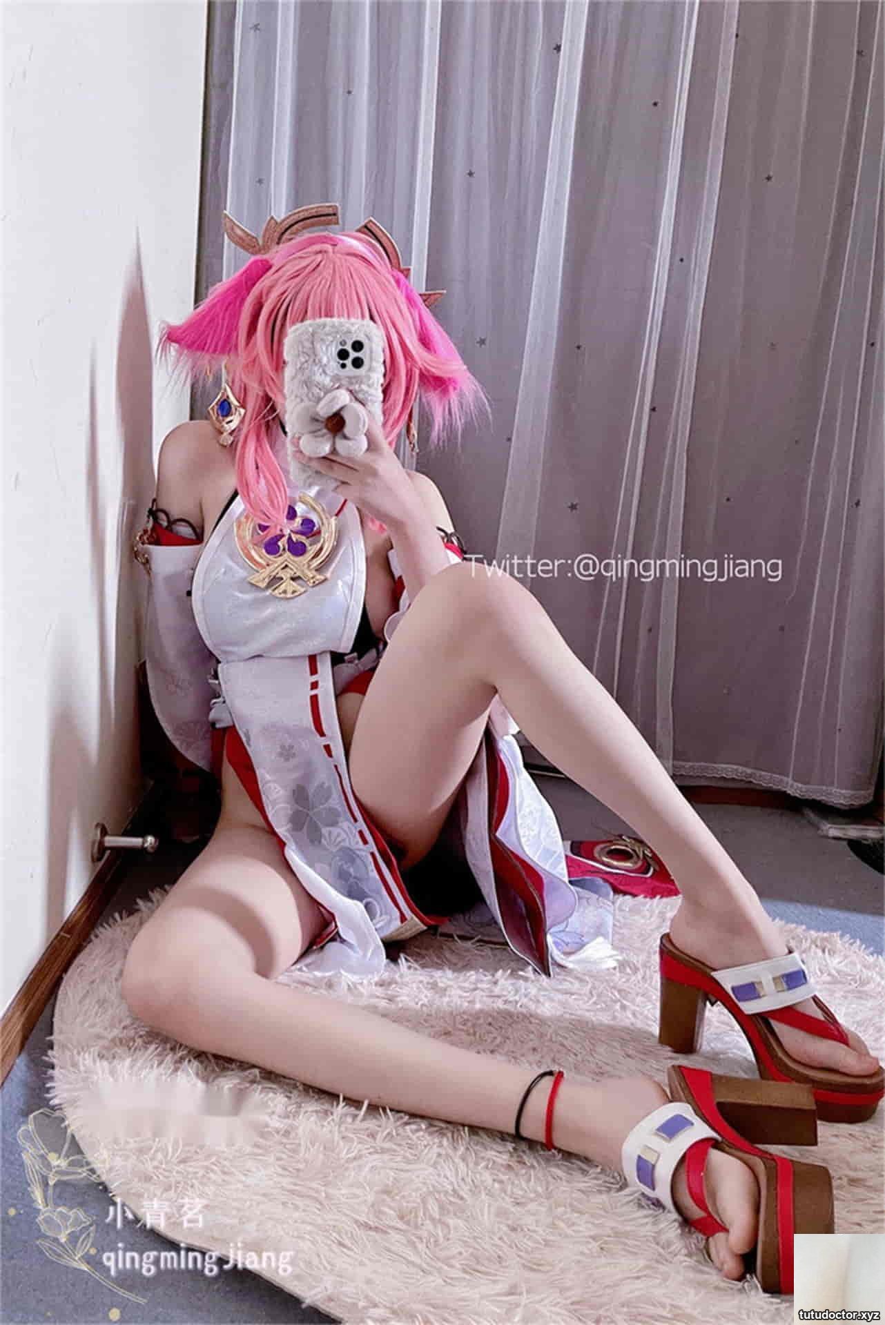 Special new star Amiku Ko Aomai exquisite new work – Yae Miko · photo 4 of 43