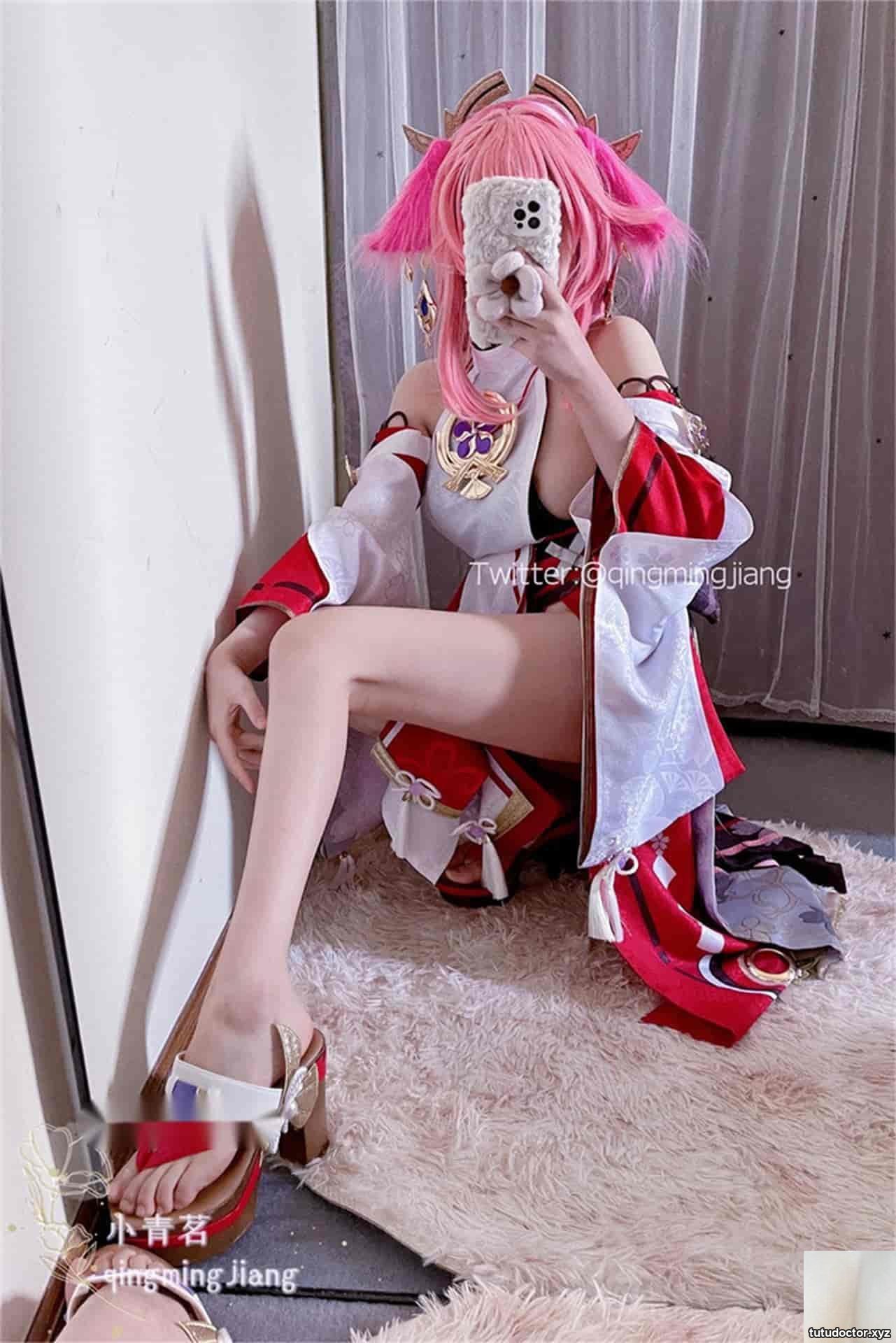 Special new star Amiku Ko Aomai exquisite new work – Yae Miko · photo 7 of 43