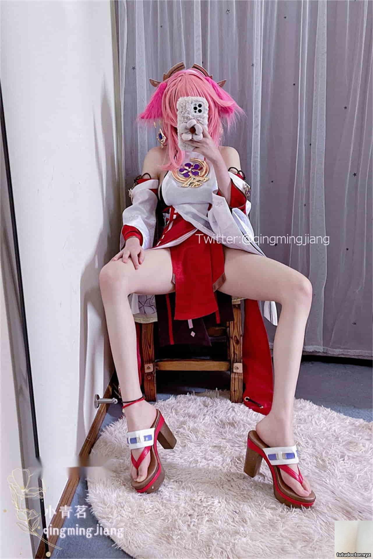 Special new star Amiku Ko Aomai exquisite new work – Yae Miko · photo 8 of 43