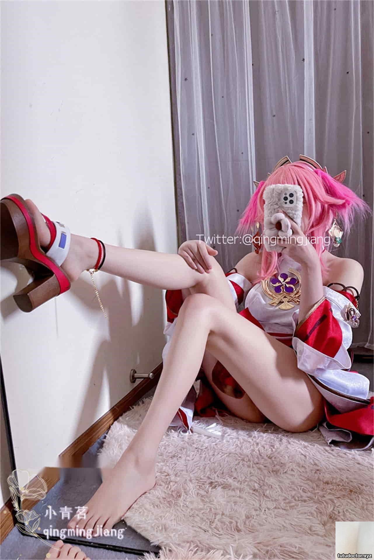 Special new star Amiku Ko Aomai exquisite new work – Yae Miko · photo 19 of 43