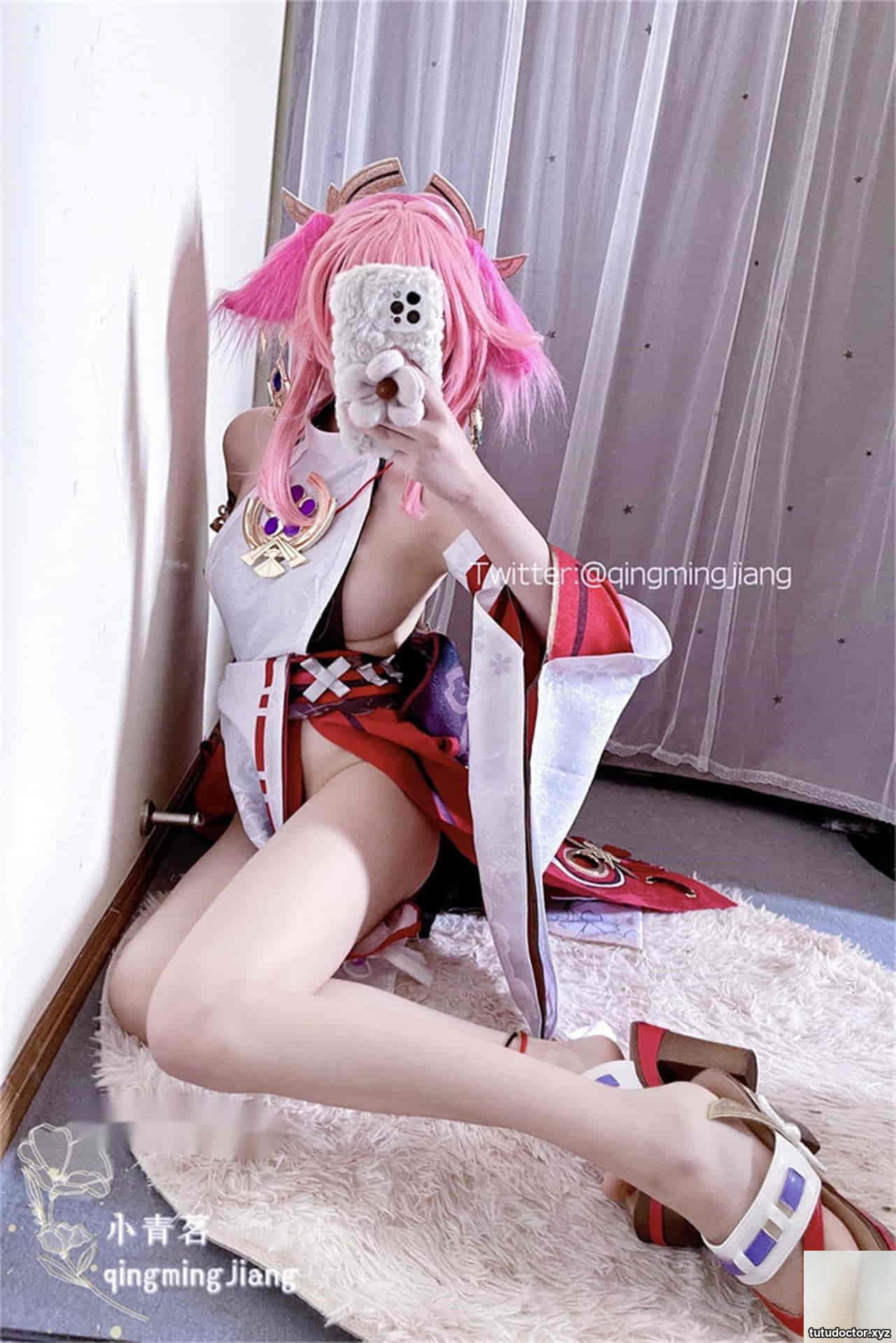Special new star Amiku Ko Aomai exquisite new work – Yae Miko · photo 35 of 43
