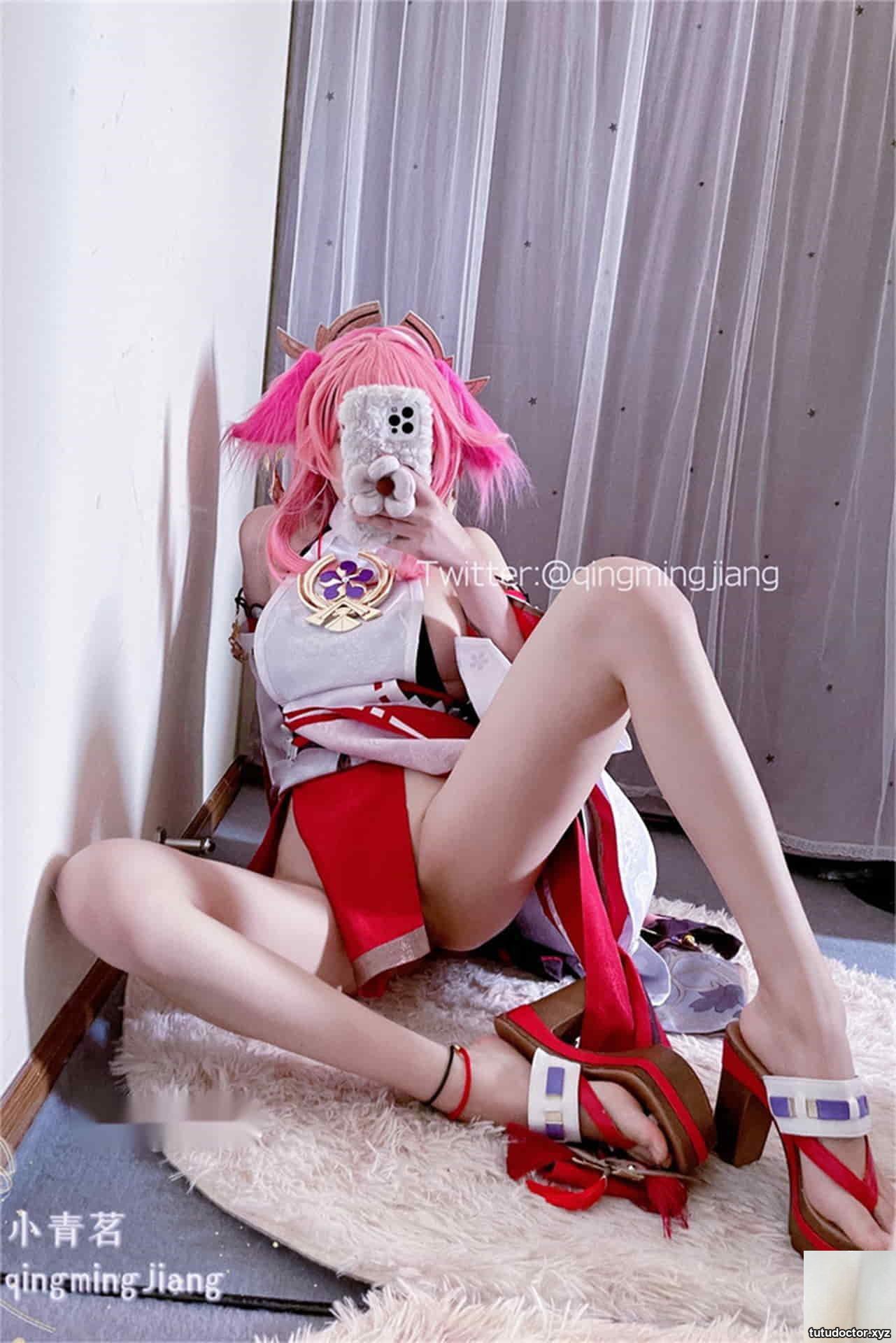 Special new star Amiku Ko Aomai exquisite new work – Yae Miko · photo 36 of 43