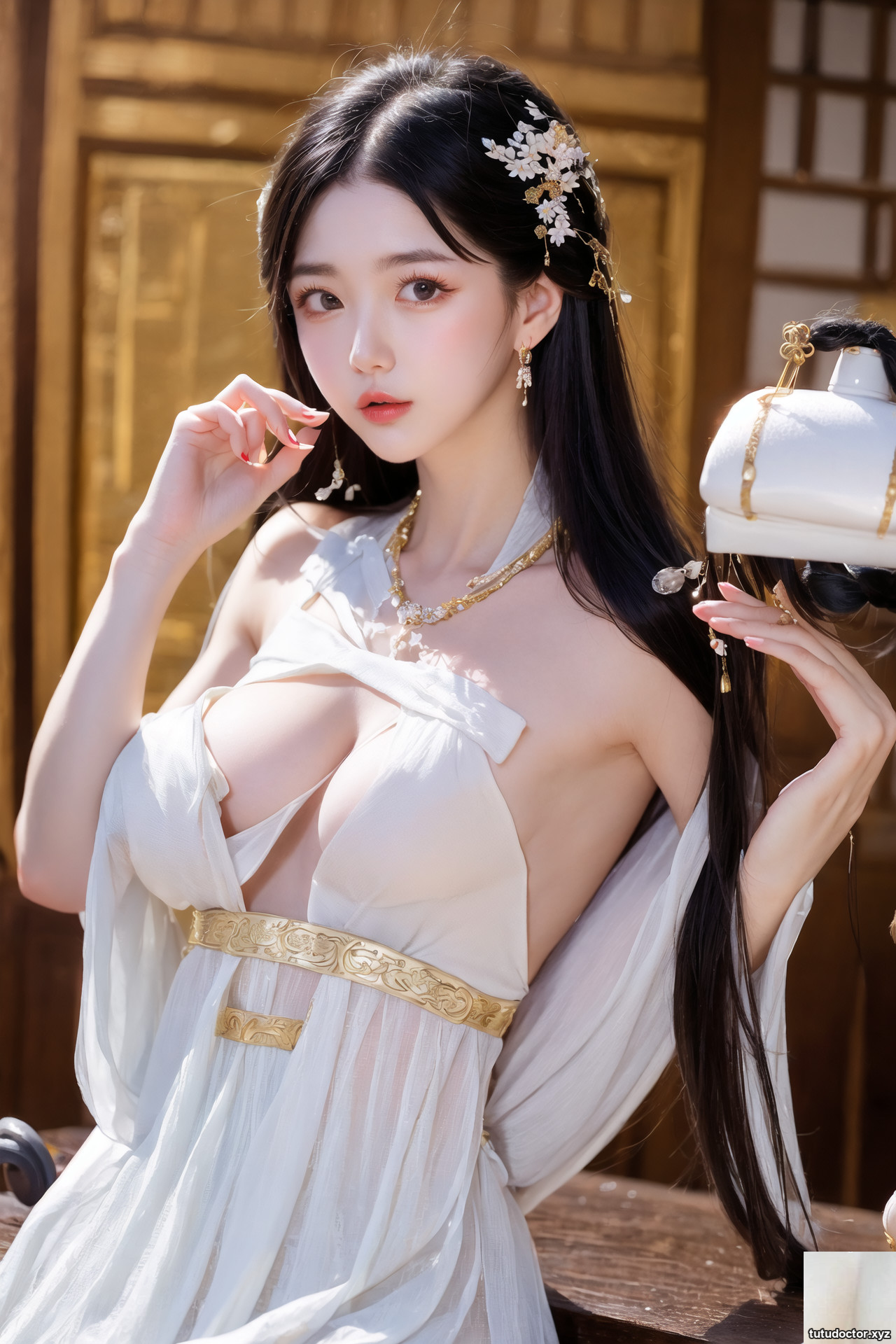 ●PIXIV●FANBOX_Kinshin_Vol.7 maid cafe · photo 74 of 108