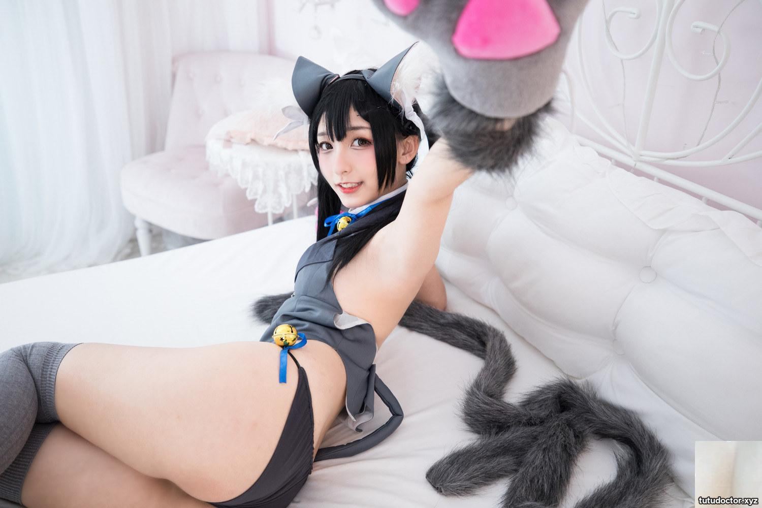 Mafuyu Kagakusakas playful cat girl in Fate-Miyu·Edelfeldt 2 · photo 25 of 90