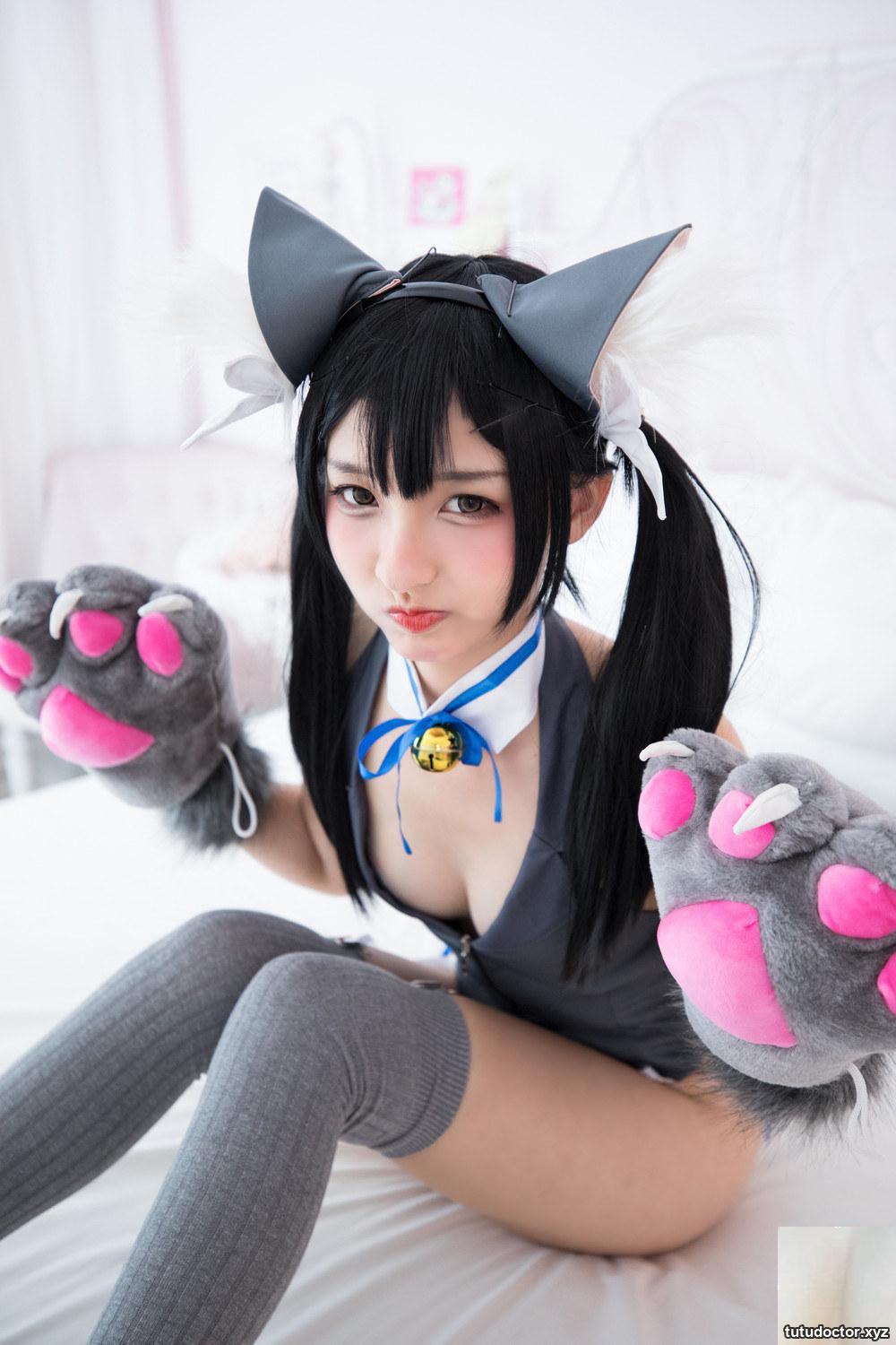 Mafuyu Kagakusakas playful cat girl in Fate-Miyu·Edelfeldt 2 · photo 35 of 90