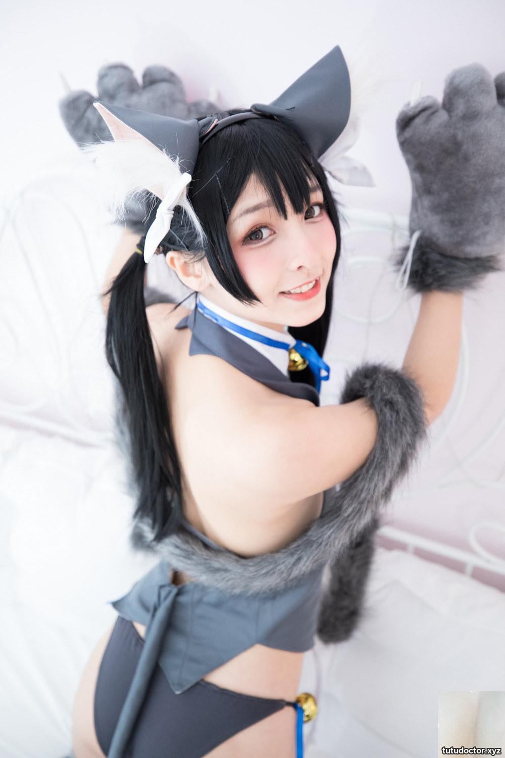 Mafuyu Kagakusakas playful cat girl in Fate-Miyu·Edelfeldt 2 · photo 49 of 90