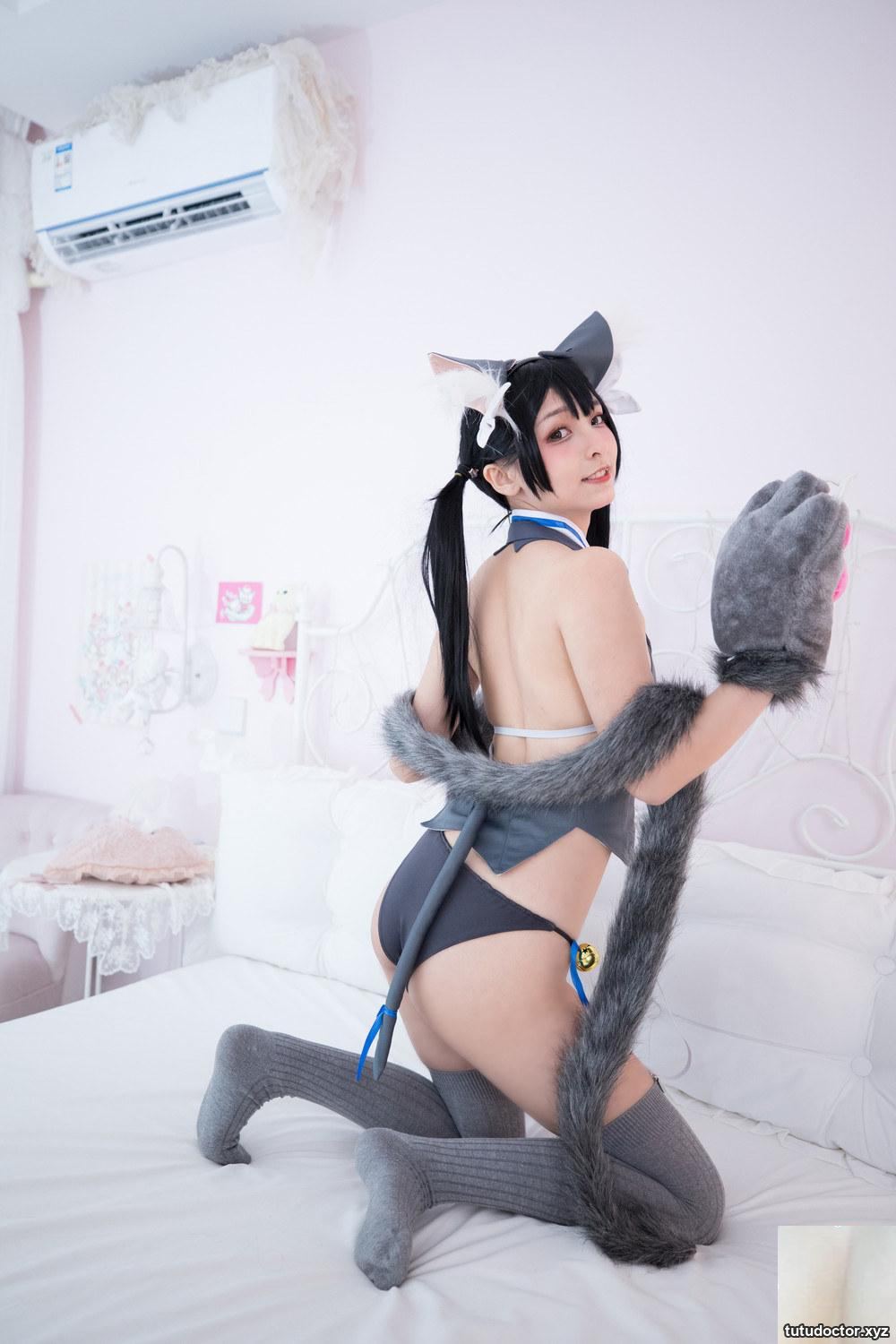 Mafuyu Kagakusakas playful cat girl in Fate-Miyu·Edelfeldt 2 · photo 55 of 90