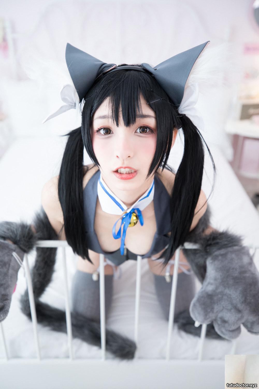 Mafuyu Kagakusakas playful cat girl in Fate-Miyu·Edelfeldt 2 · photo 75 of 90