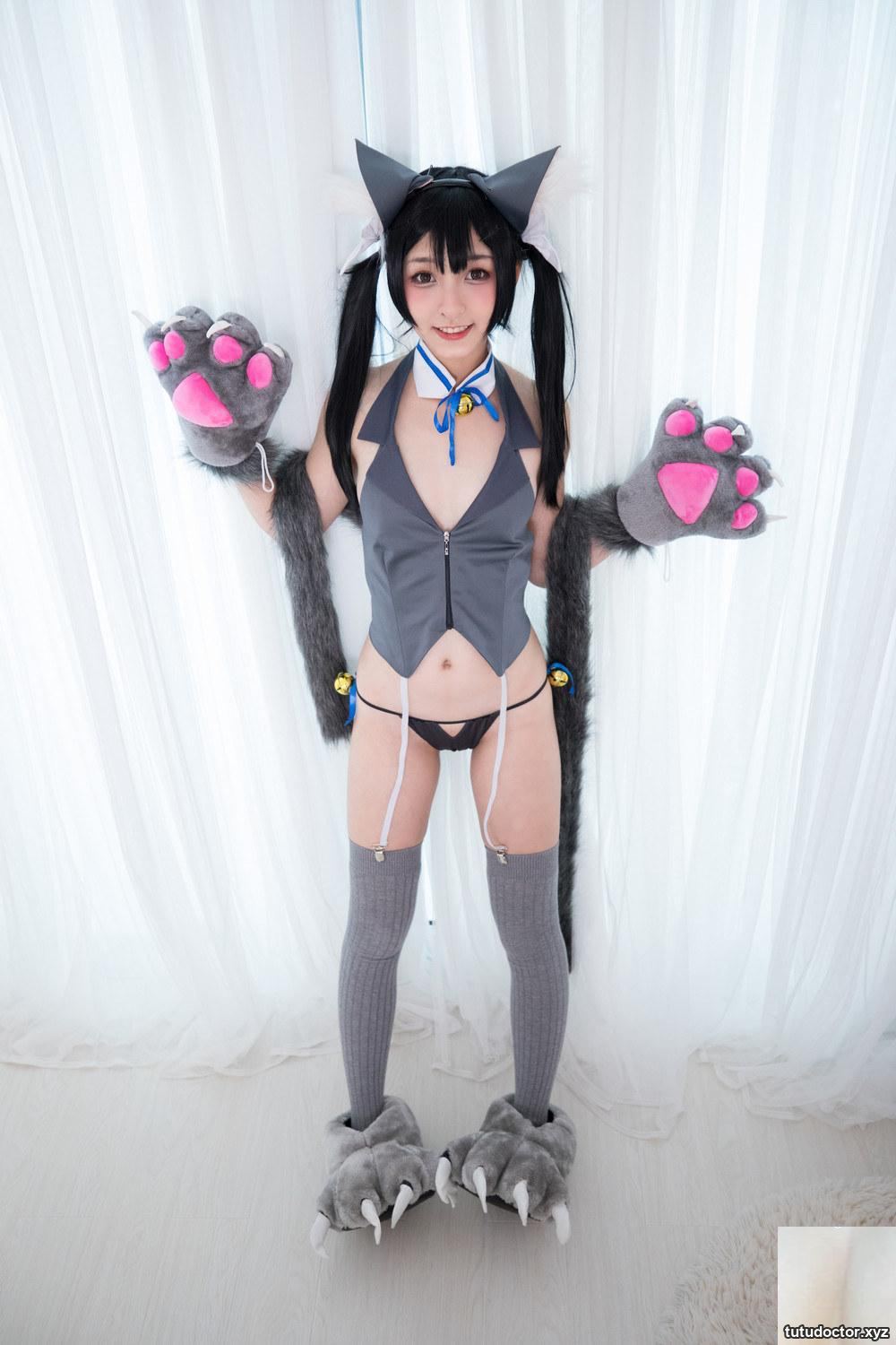Mafuyu Kagakusakas playful cat girl in Fate-Miyu·Edelfeldt 2 · photo 86 of 90