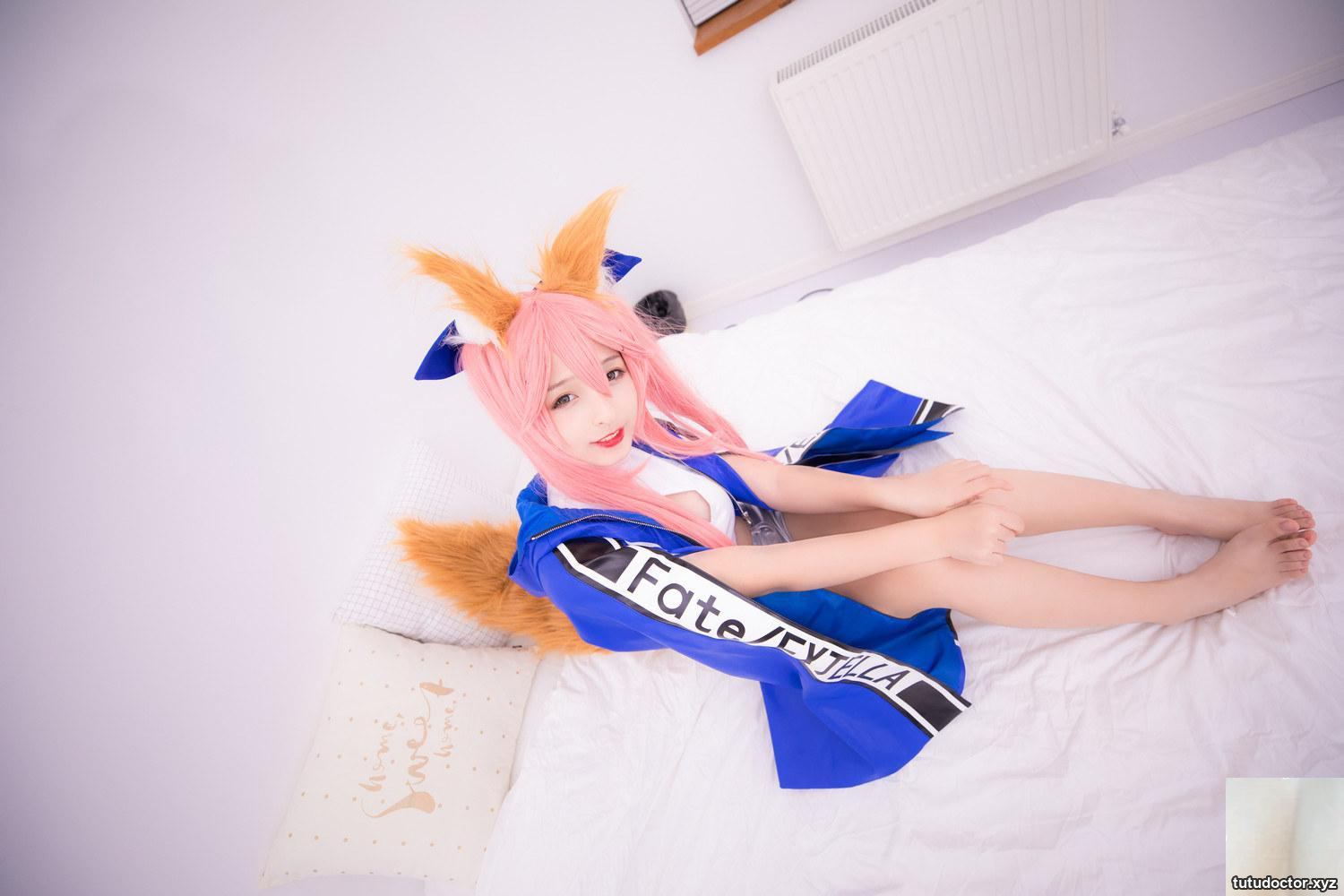 Mafuyu Kagurazaka《FGO-Tamamo-mae 5》Erogenous barefoot Shinobu · photo 8 of 75