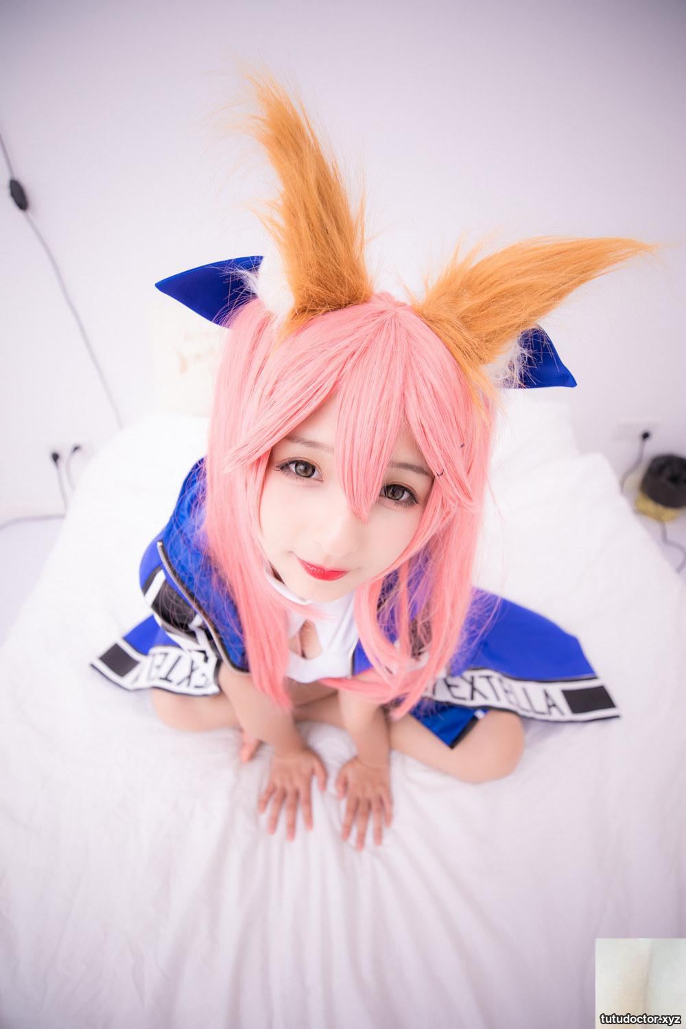 Mafuyu Kagurazaka《FGO-Tamamo-mae 5》Erogenous barefoot Shinobu · photo 12 of 75