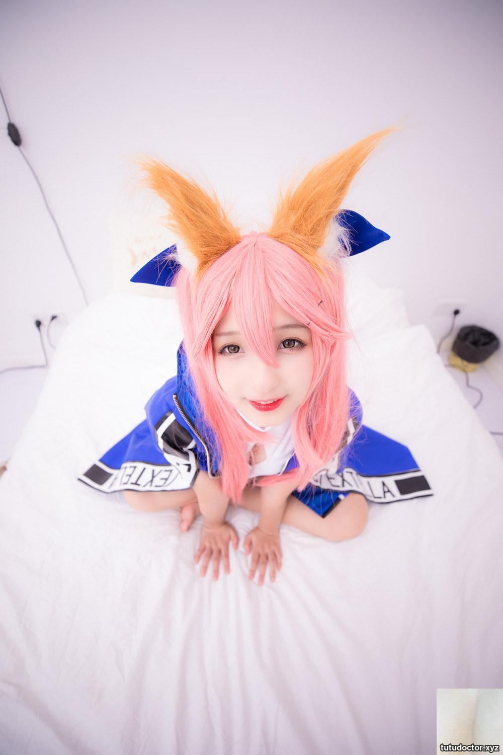 Mafuyu Kagurazaka《FGO-Tamamo-mae 5》Erogenous barefoot Shinobu · photo 14 of 75