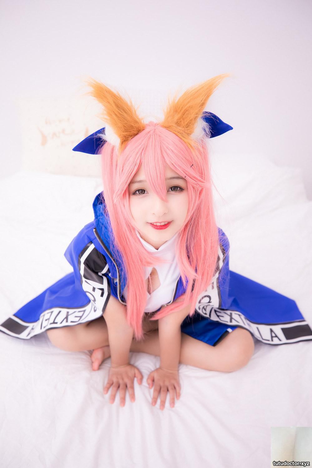 Mafuyu Kagurazaka《FGO-Tamamo-mae 5》Erogenous barefoot Shinobu · photo 16 of 75