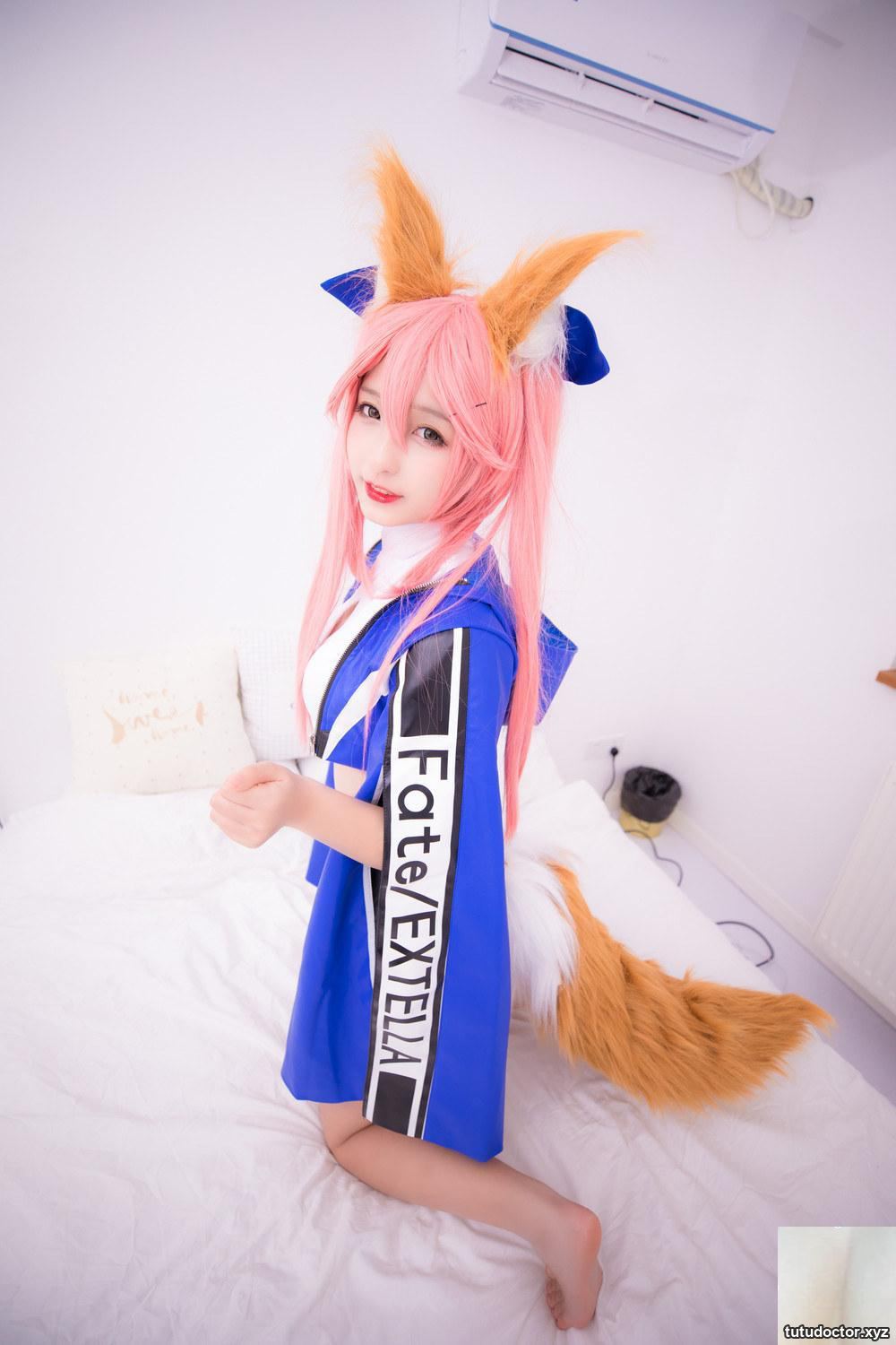 Mafuyu Kagurazaka《FGO-Tamamo-mae 5》Erogenous barefoot Shinobu · photo 31 of 75
