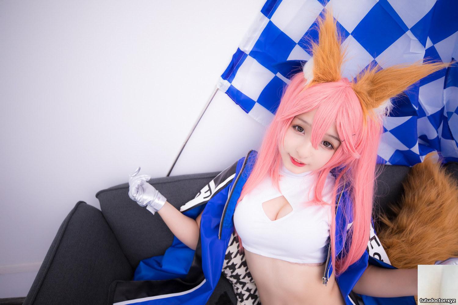 Kamikazaka Mafuyus FGO-Tamamozen 6 fair-skinned waist is · photo 19 of 75